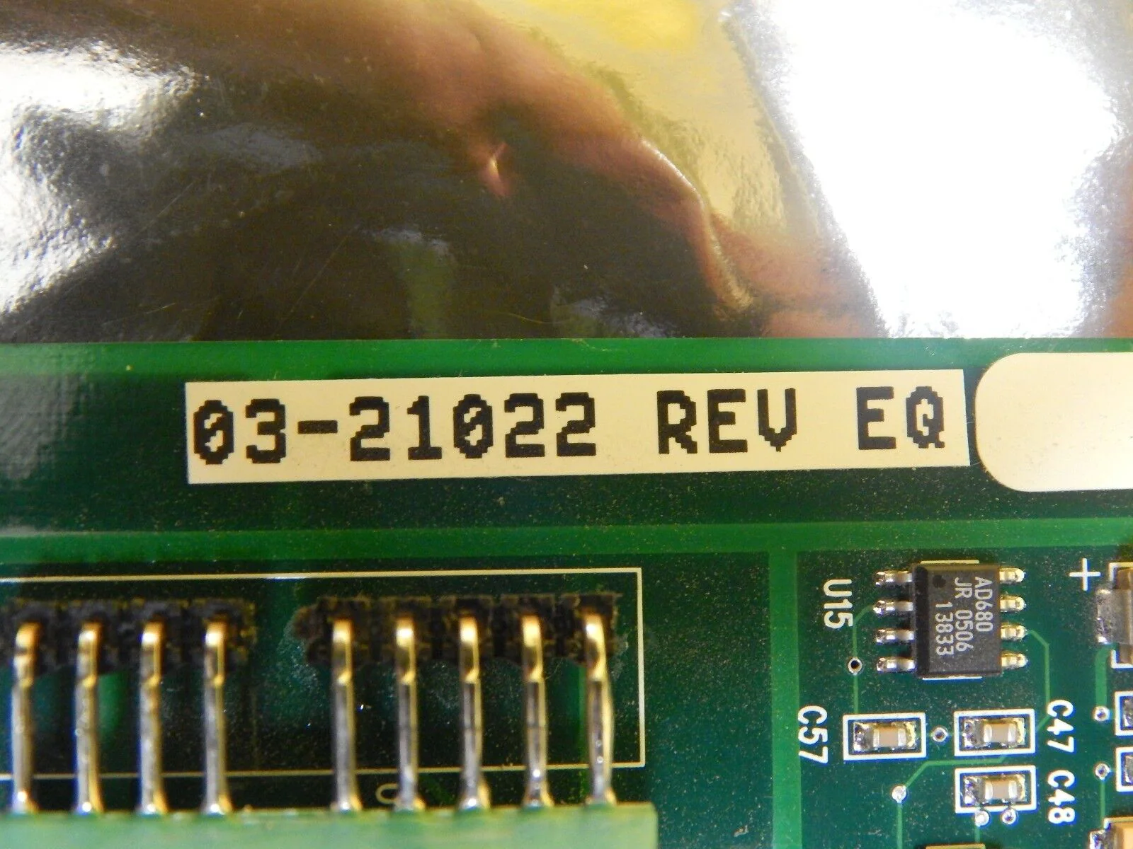 ASM Advanced Semiconductor Materials 03-21022 PCB Card 02-15912 Used Working - Image 9