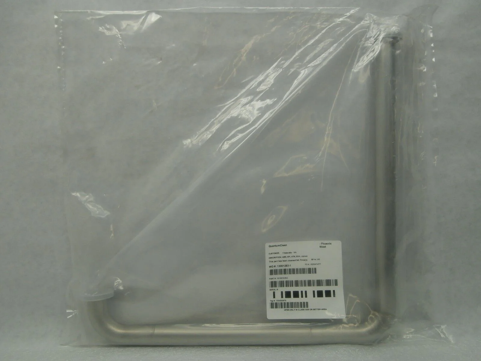 ASM Advanced Semiconductor Materials 1613275-R-C J Piece Vacuum Port Refurbished - Image 2