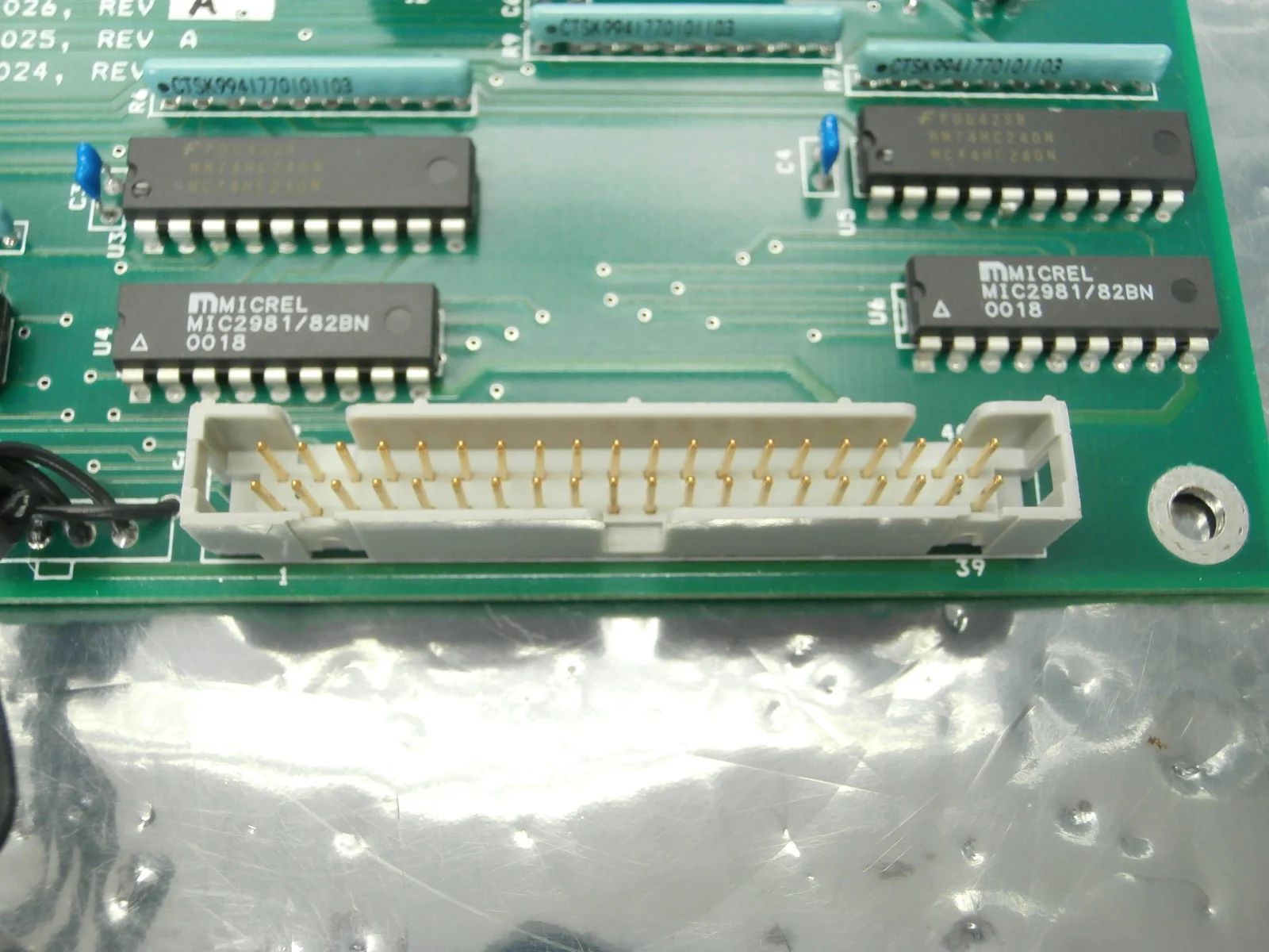 ASM Advanced Semiconductor Materials 201026 Processor Board PCB ETMI 201025 Used - Image 5