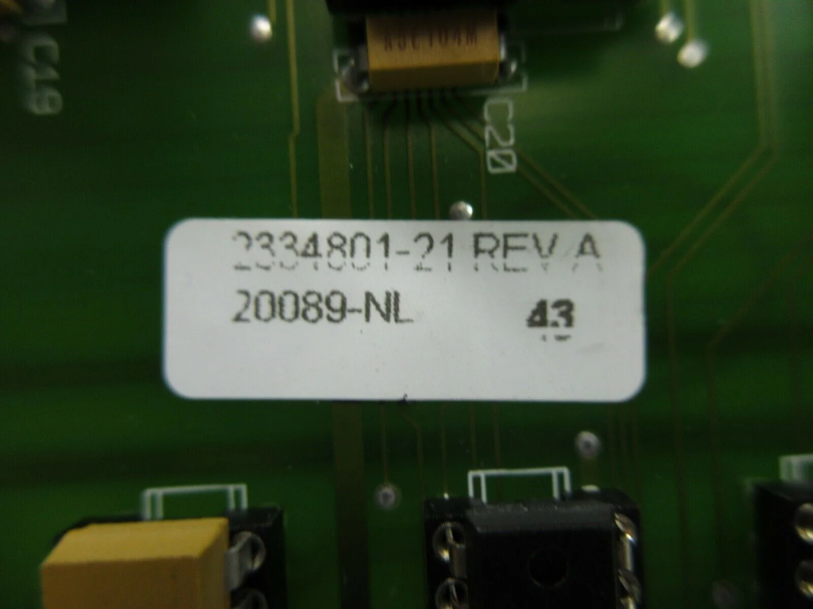 ASM Advanced Semiconductor Materials 2334801-21 Processor PCB Card Rev. A Used - Image 11
