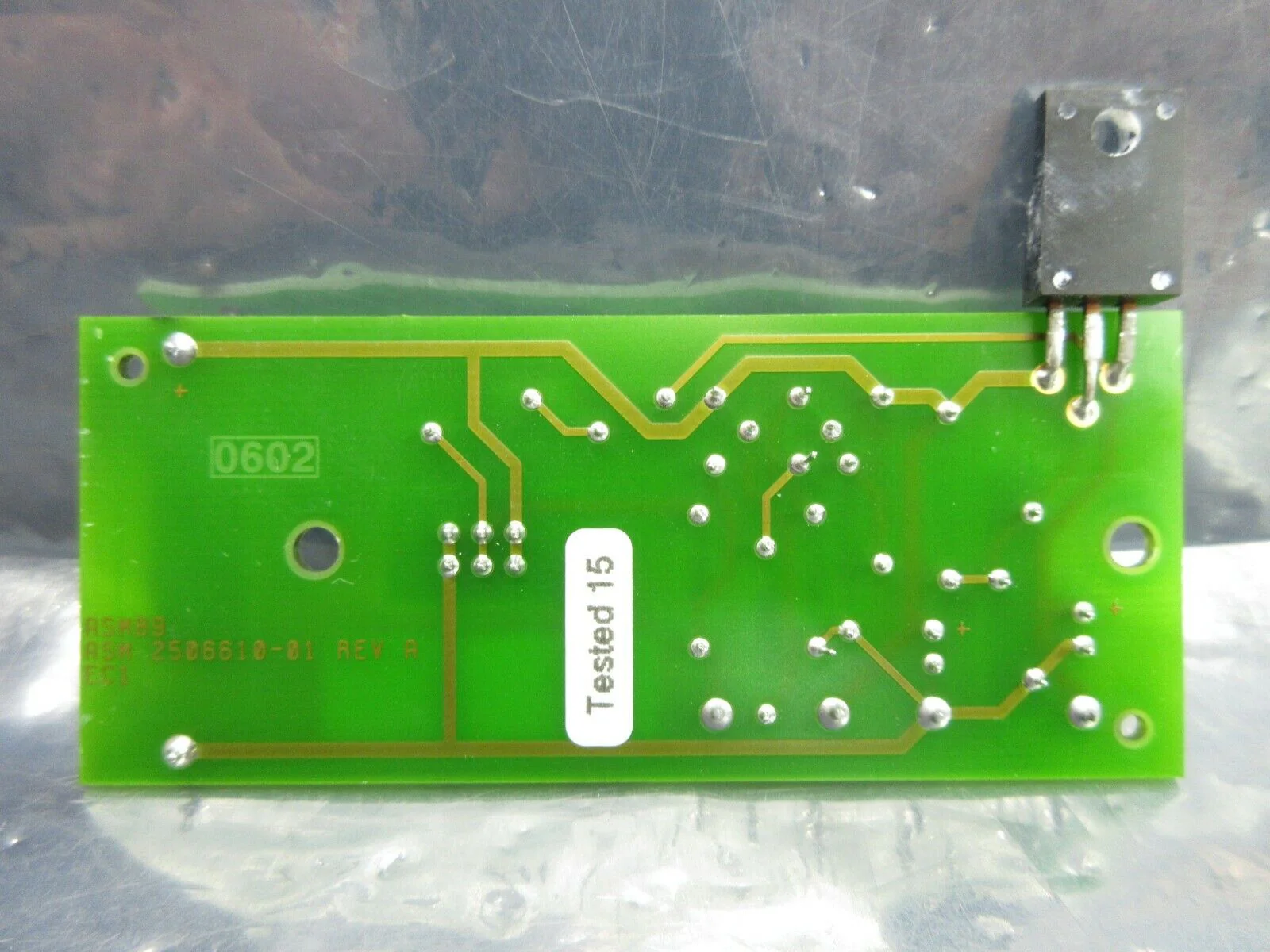 ASM Advanced Semiconductor Materials 2506610-21 Interface Board PCB Used Working - Image 3