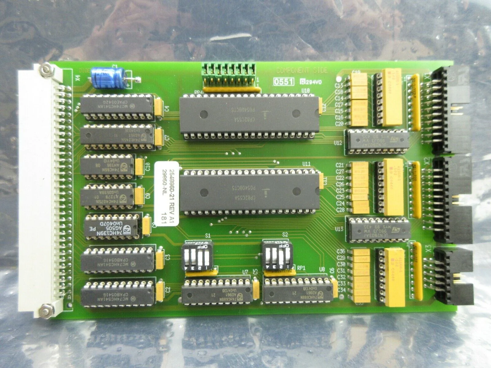 ASM Advanced Semiconductor Materials 2548860-21 Processor PCB Card Used Working - Image 2