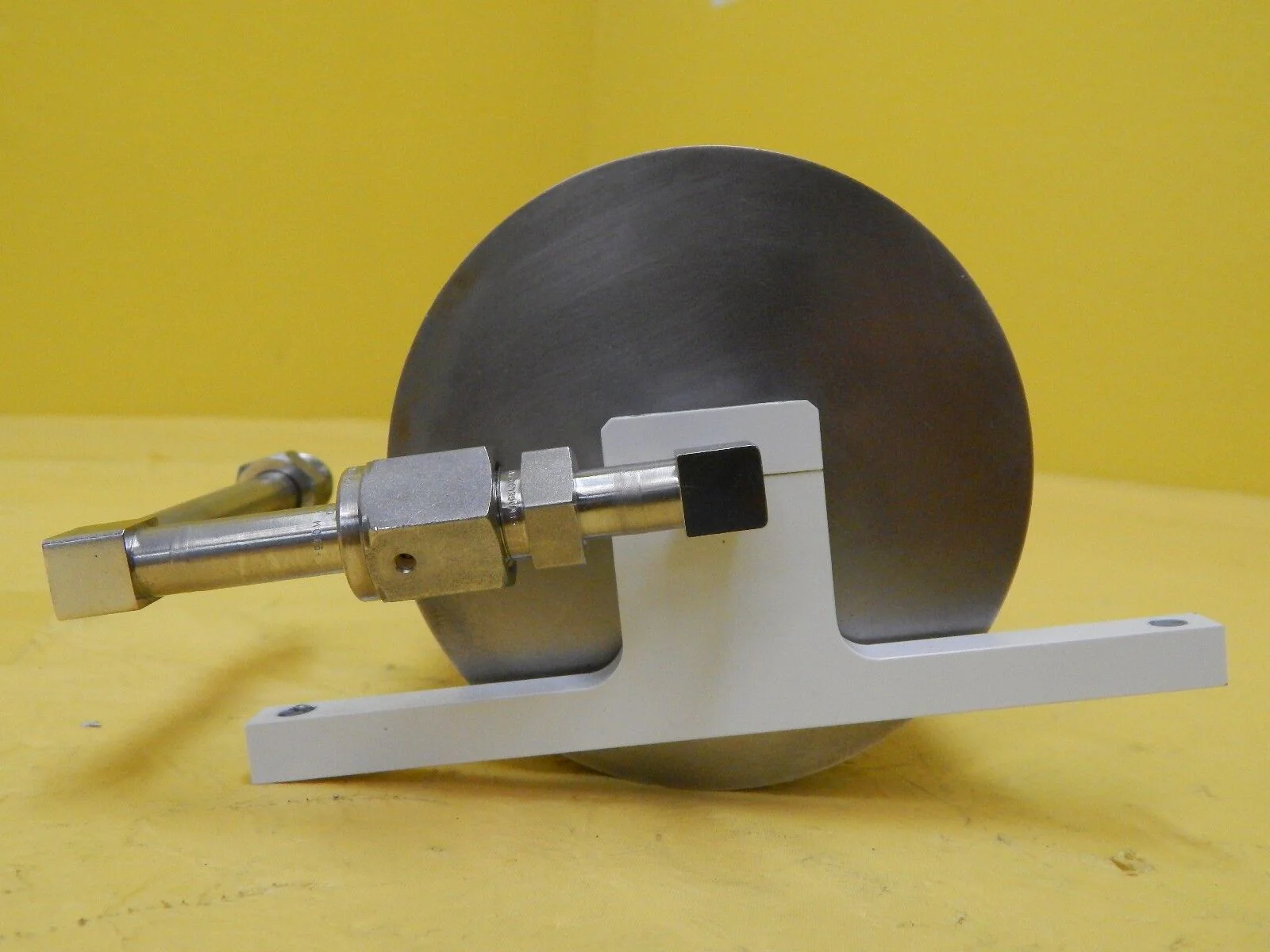 ASM Vacuum Cylinder Assembly Stainless Steel Epsilon 3000 Wafer Used Working - Image 3