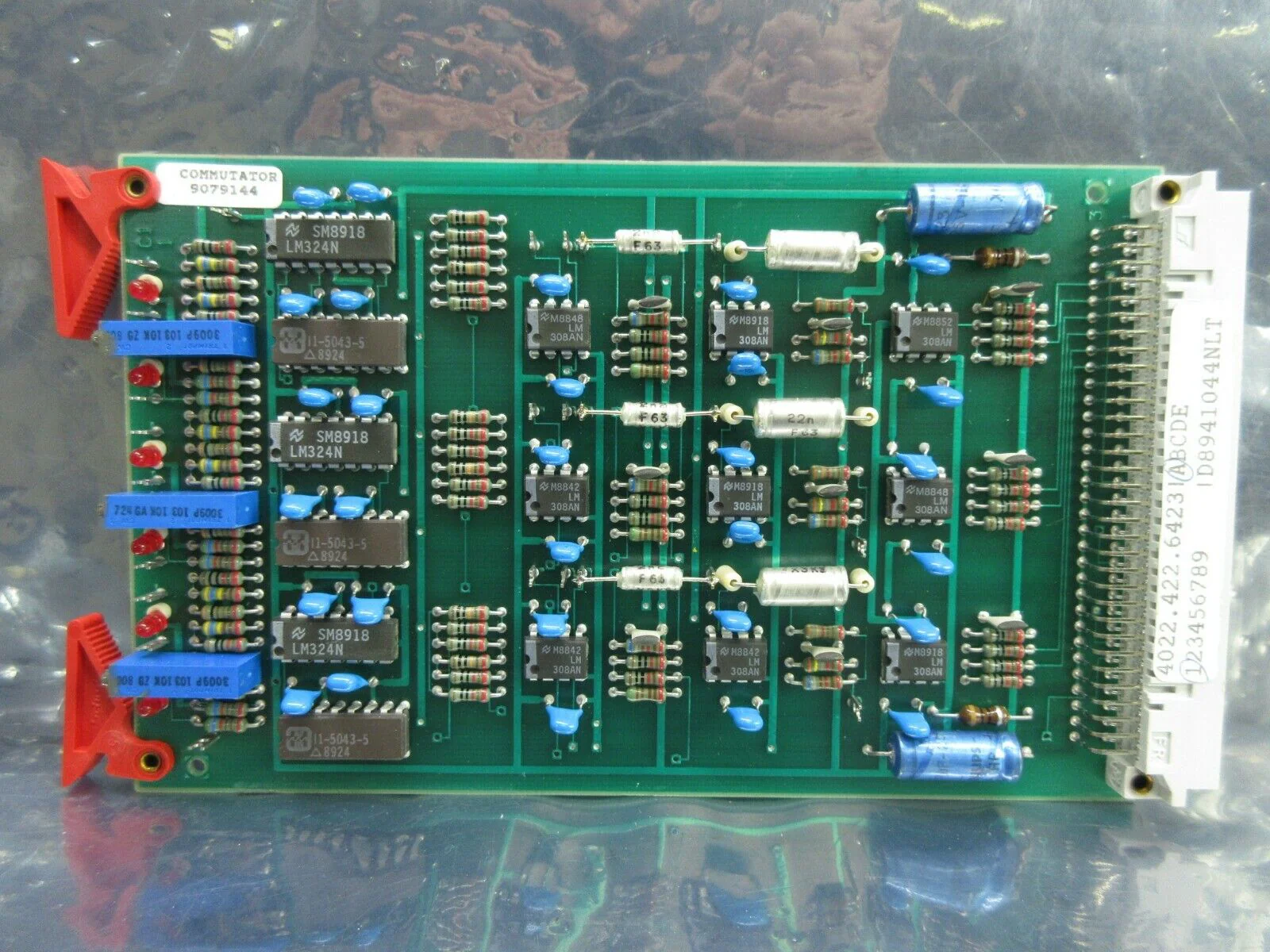 ASML 4022.422.6423 Commutator PCB Card PAS 5000/2500 Wafer Stepper System Used - Image 2