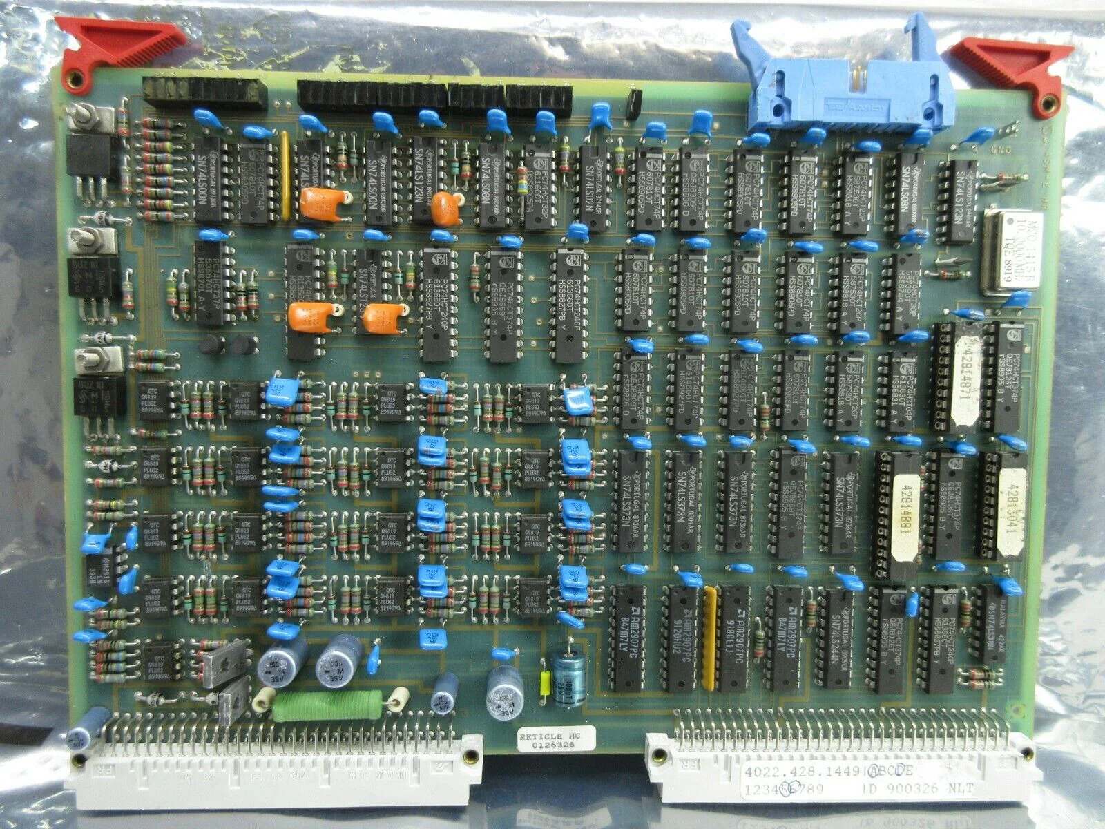 ASML 4022.428.1449 Reticle Handling Control PCB Card PAS 5000/2500 Used Working - Image 2