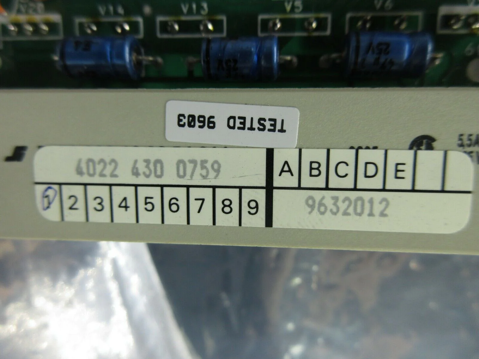 ASML 4022.430.0759 Processor PCB Card MCDM 60 5,5 PAS 5000/2500 Used Working - Image 12