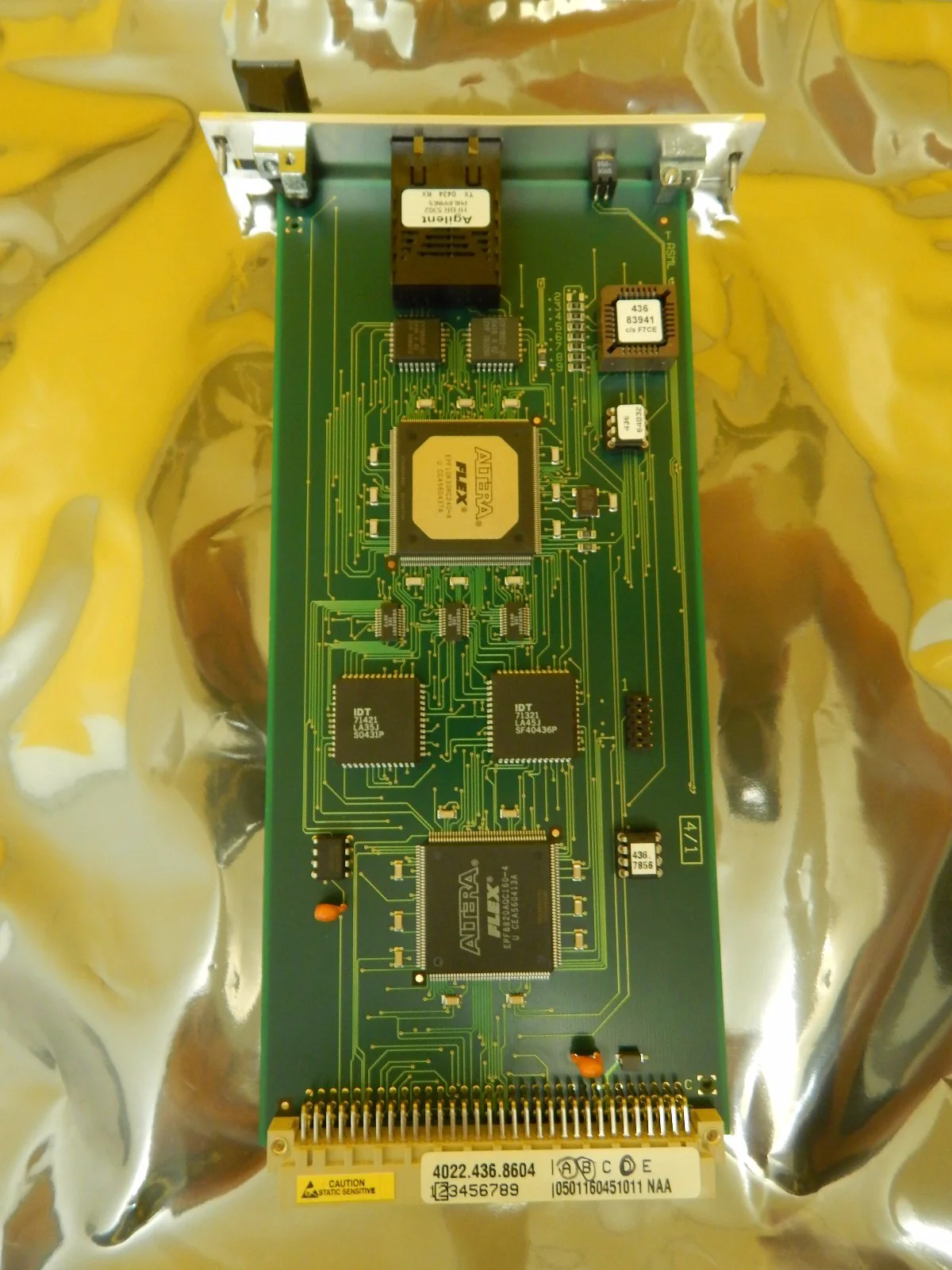 ASML 4022.436.8604 HSSL Fibre Channel Processor Board PCB Card Used Working - Image 4