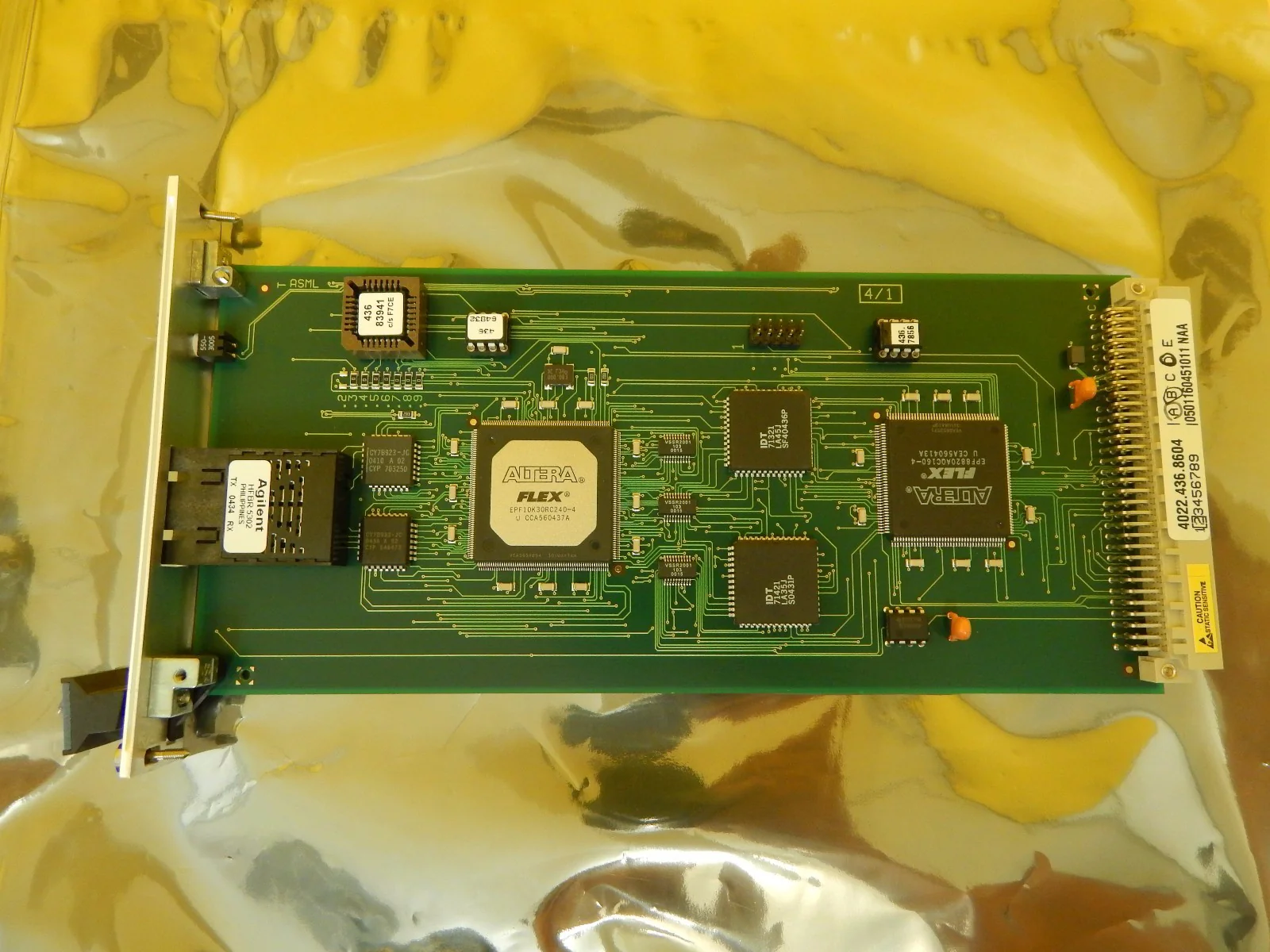 ASML 4022.436.8604 HSSL Fibre Channel Processor Board PCB Card Used Working - Image 5