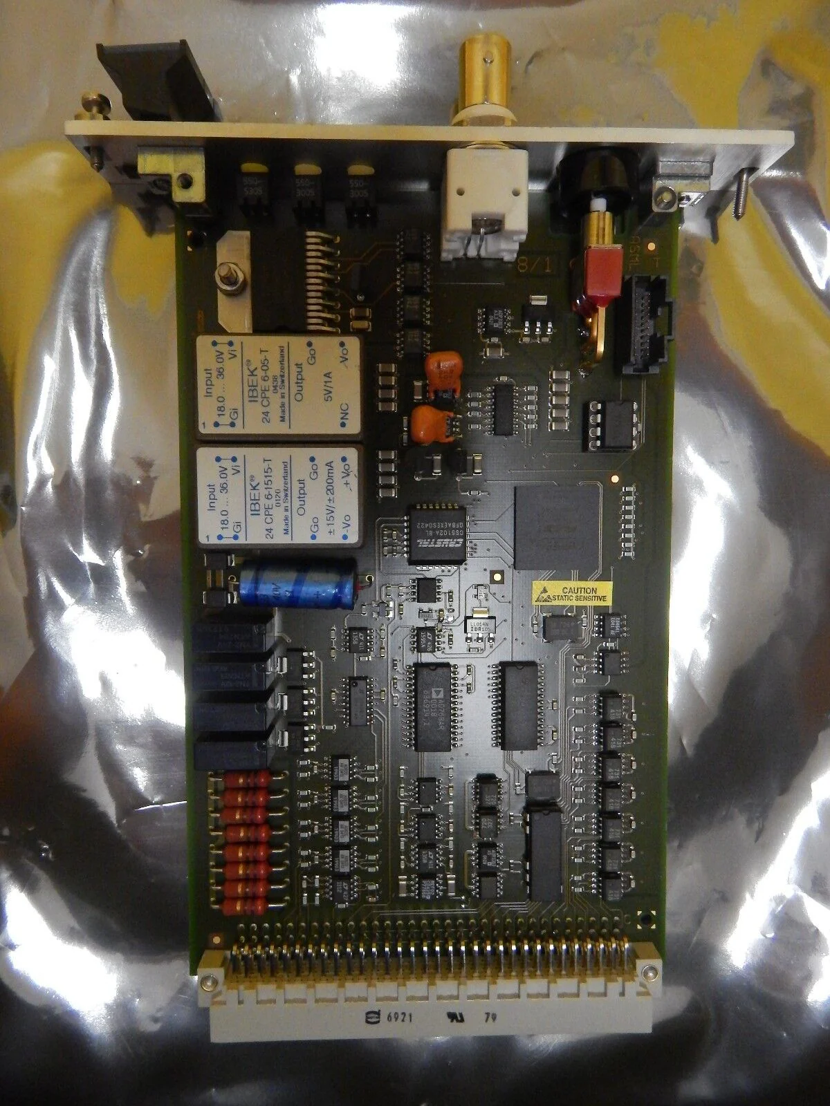 ASML 4022.437.3013 Shutter Control Interface Card PCB Used Working - Image 4