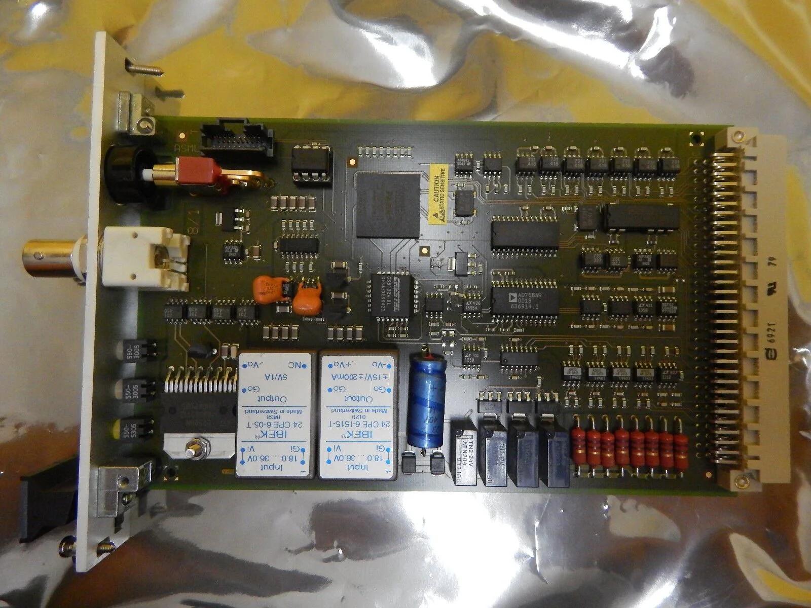 ASML 4022.437.3013 Shutter Control Interface Card PCB Used Working - Image 5