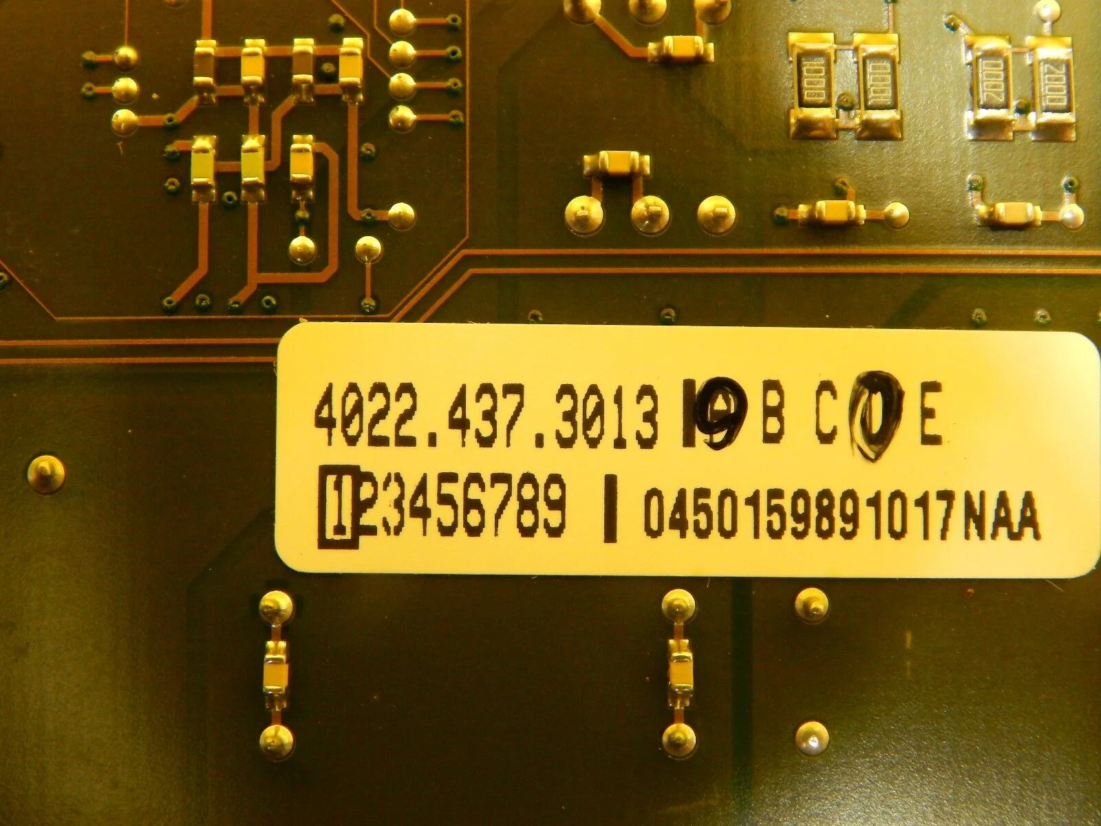 ASML 4022.437.3013 Shutter Control Interface Card PCB Used Working - Image 9