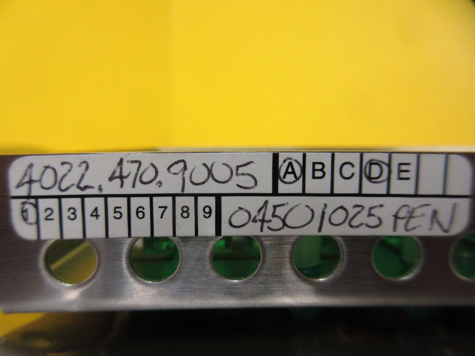 ASML 4022.470.9005 RSSB2 Interface Panel PCB 4022.471.7025 Used Working - Image 8