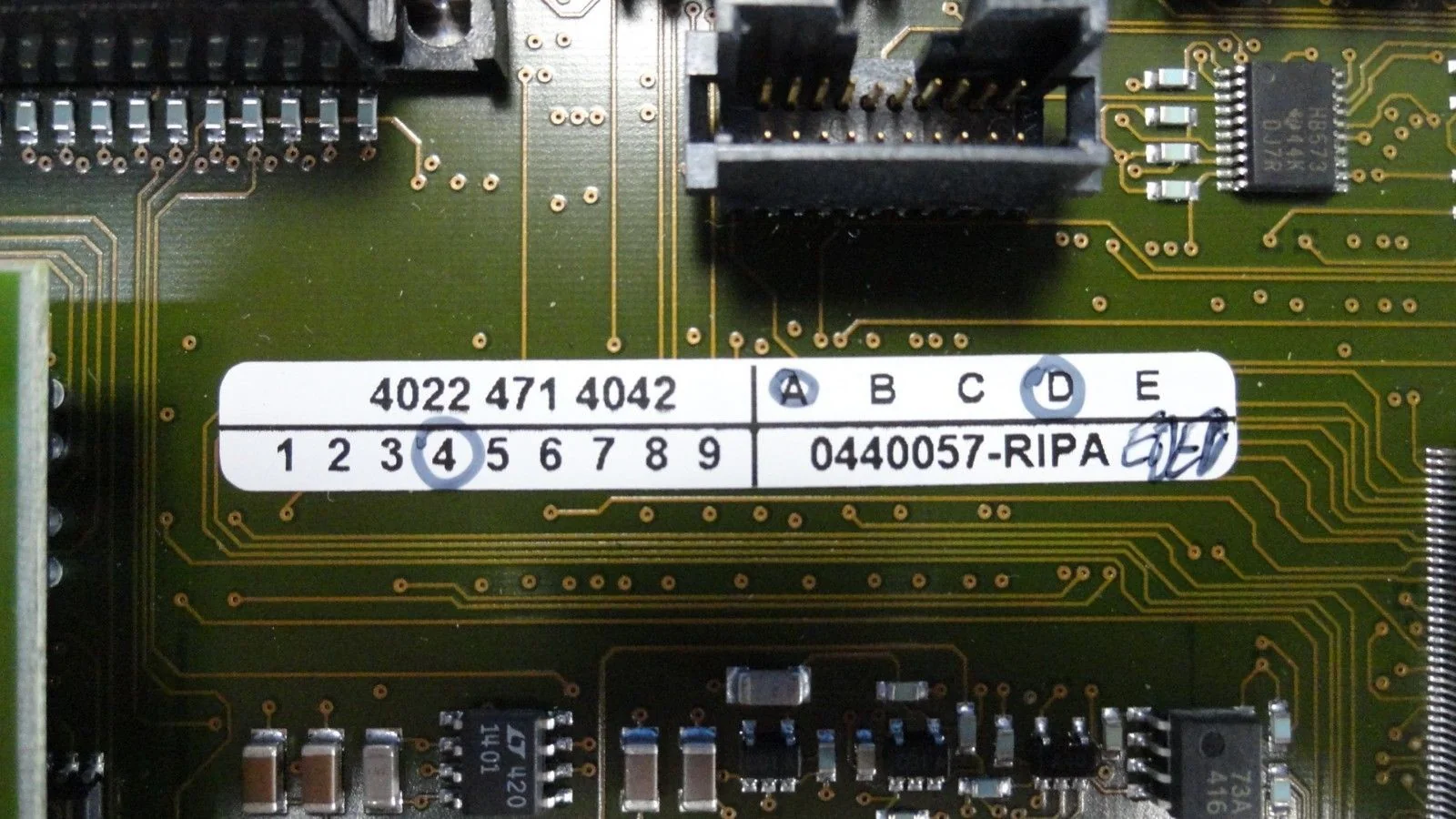 ASML 4022.471.4042 Circuit Board PCB Used Working - Image 8