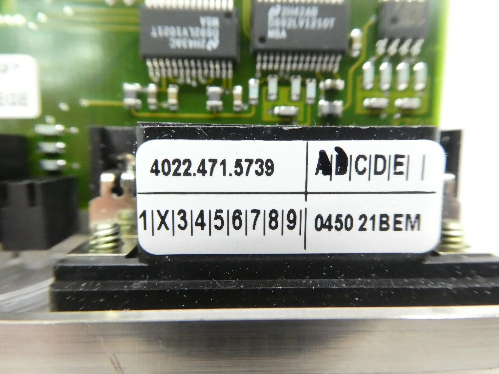 ASML 4022.471.5739 Programmable Logic Board PCB Altera EPF10K50EFC256-1 Working - Image 12