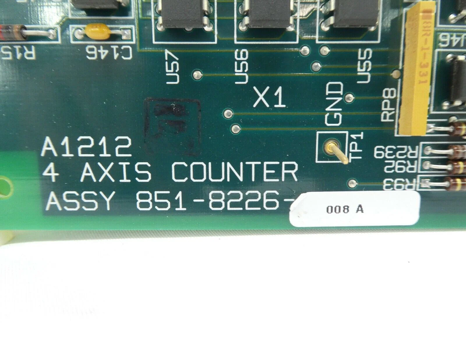 ASML 851-8226-008A 4 Axis Counter Board PCB Card A1212 Working Surplus - Image 12