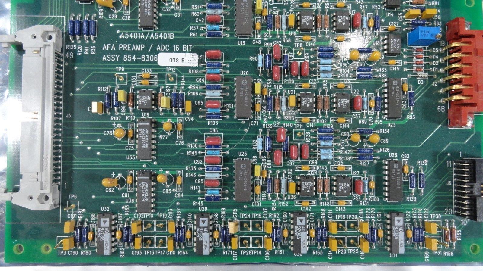 ASML 854-8306-008B Circuit Board PCB AFA Preamp / ADC 16 Bit Used Working - Image 5