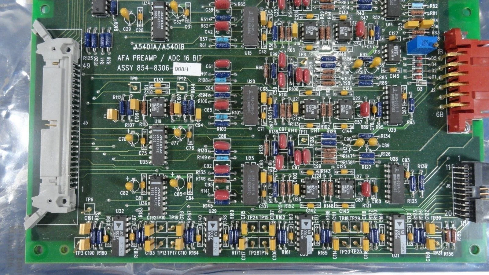 ASML 854-8306-008H Circuit Board PCB AFA Preamp / ADC 16 Bit Used Working - Image 5