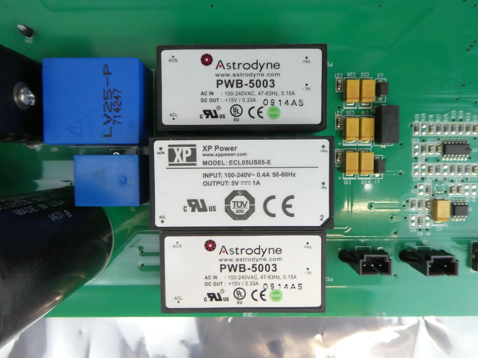 ASTeX PC80172 HEOG Power/Interface PCB Assembly MKS SA87333-05 AX8400 Working - Image 12
