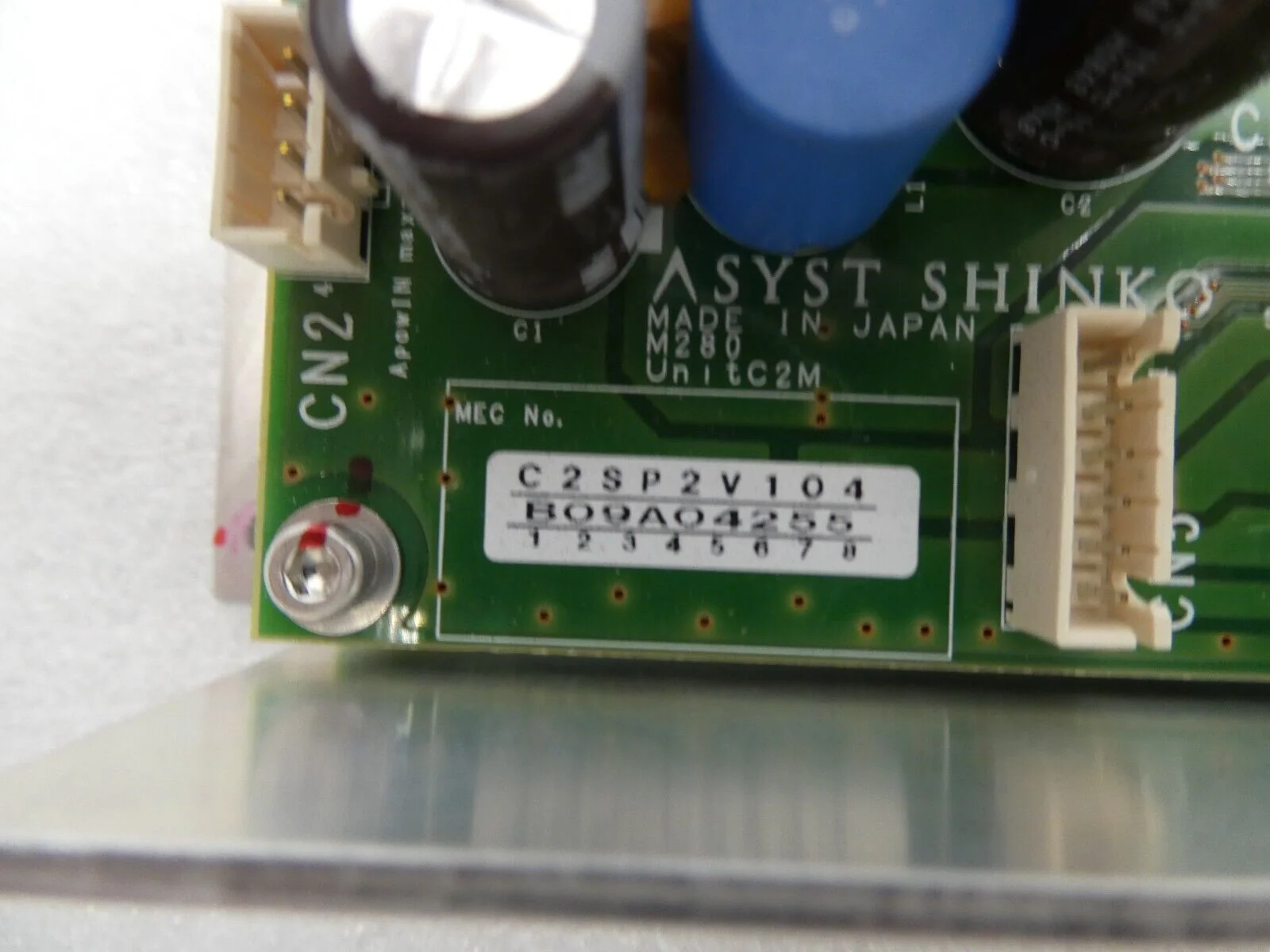 Asyst Shinko HASSYC818400 PCB Assembly C2SP2V104 OHV SSOHT-300 Working Surplus - Image 5