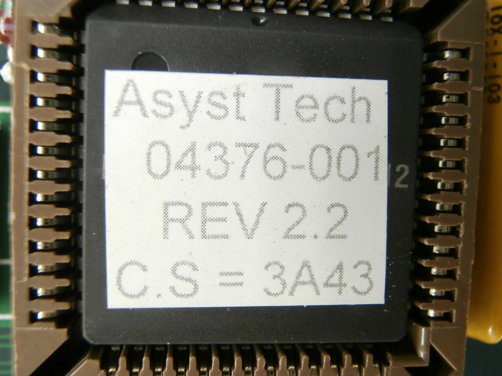 Asyst Technologies 06763-005 48V Control Board PCB 04376-001 Rev. 2.2 Used - Image 10