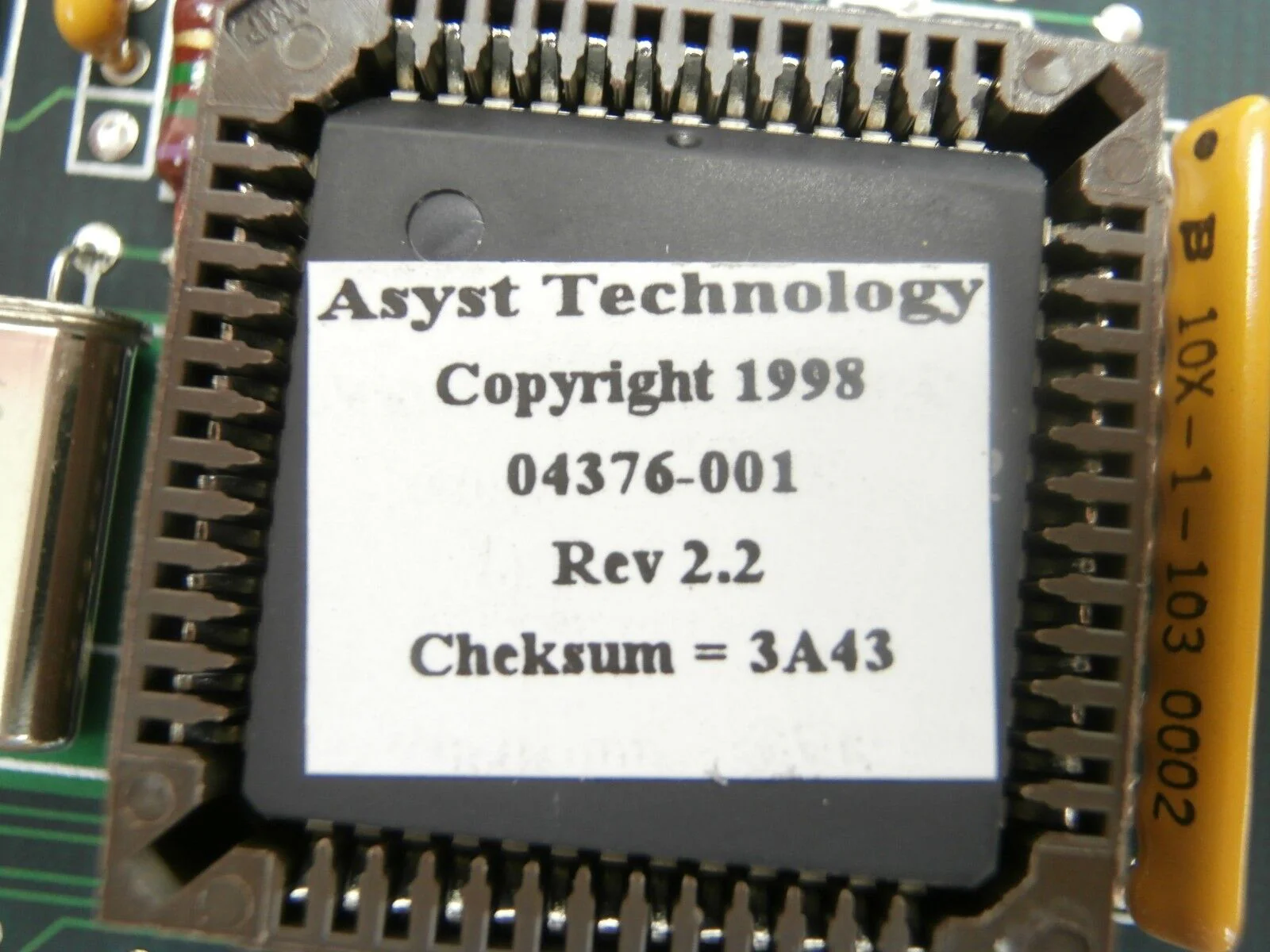 Asyst Technologies 06763-005 48V Control Board PCB GaSonics ABX-79582-28-00 Used - Image 12