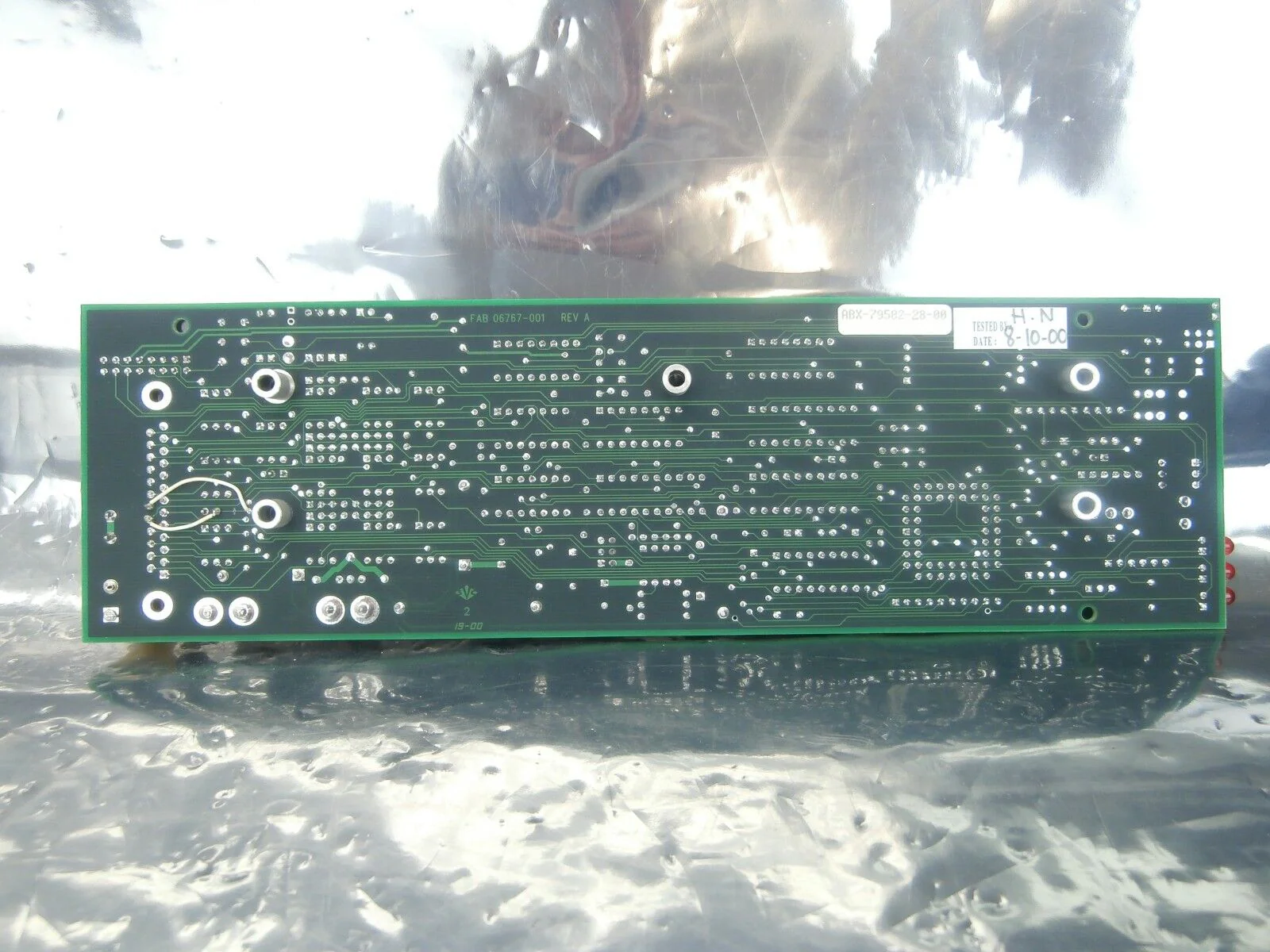 Asyst Technologies 06763-005 48V Control Board PCB GaSonics ABX-79582-28-00 Used - Image 3