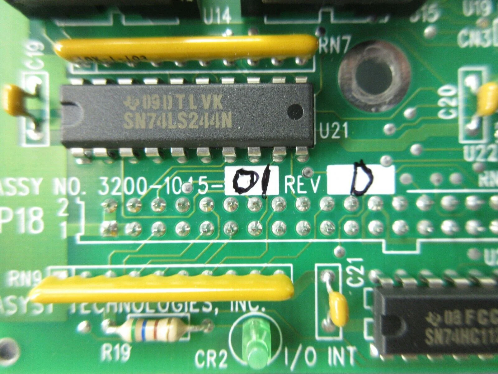 Asyst Technologies 3200-1015-01 Automation Processor Board PCB Working Surplus - Image 11
