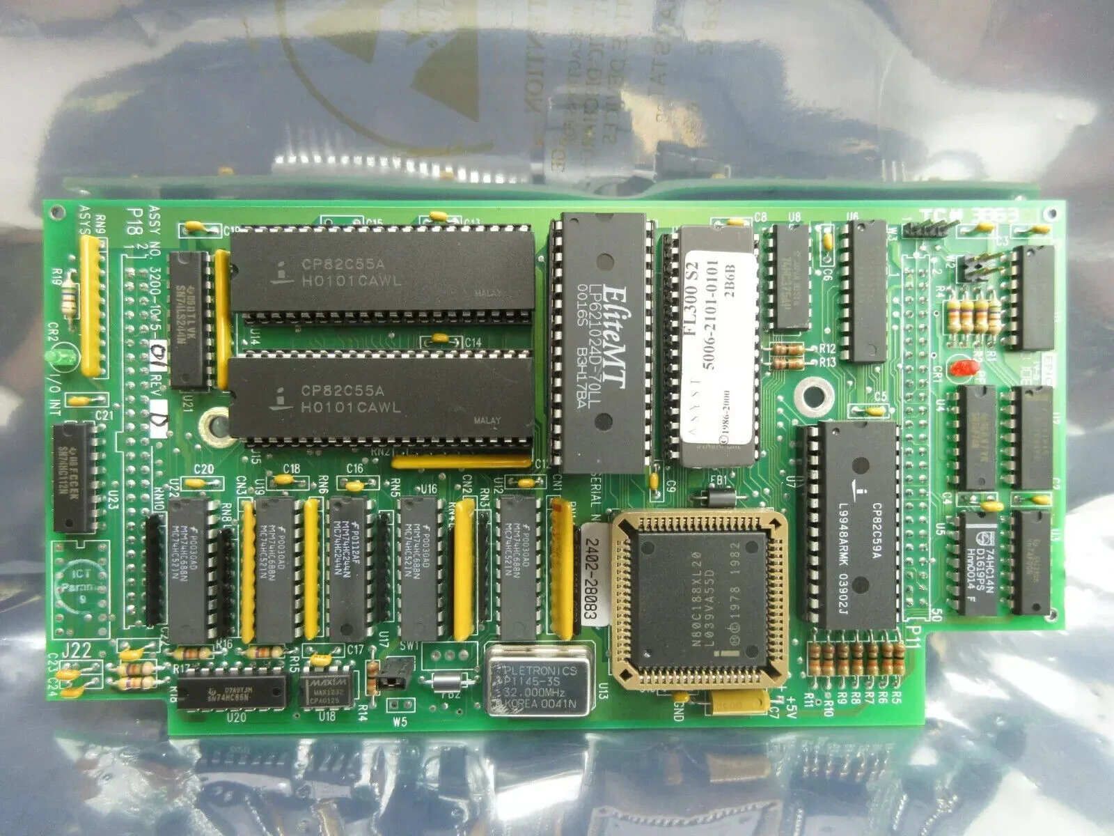 Asyst Technologies 3200-1015-01 Automation Processor Board PCB Working Surplus - Image 12