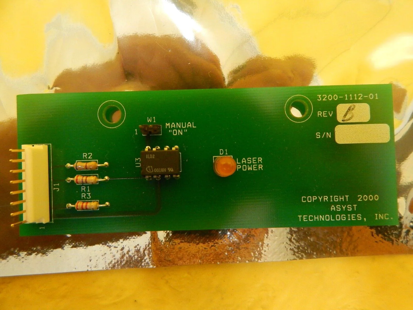 Asyst Technologies 3200-1112-01 PCB Card 3000-1112-01 Lot of 5 Used Working - Image 3