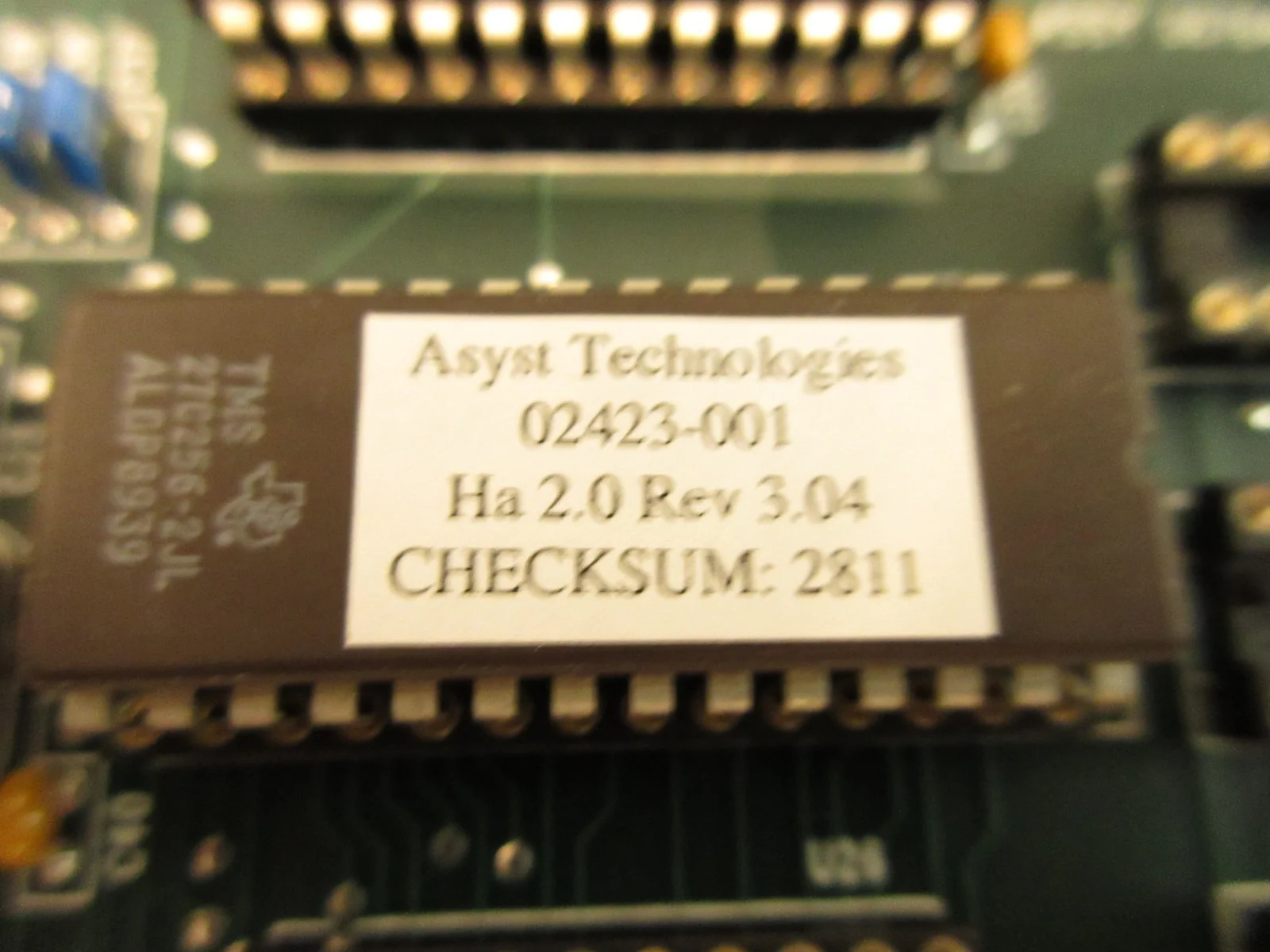 Asyst Technologies 860 Vacuum Arm with Arm Controller Board PCB 06764001 Used - Image 9