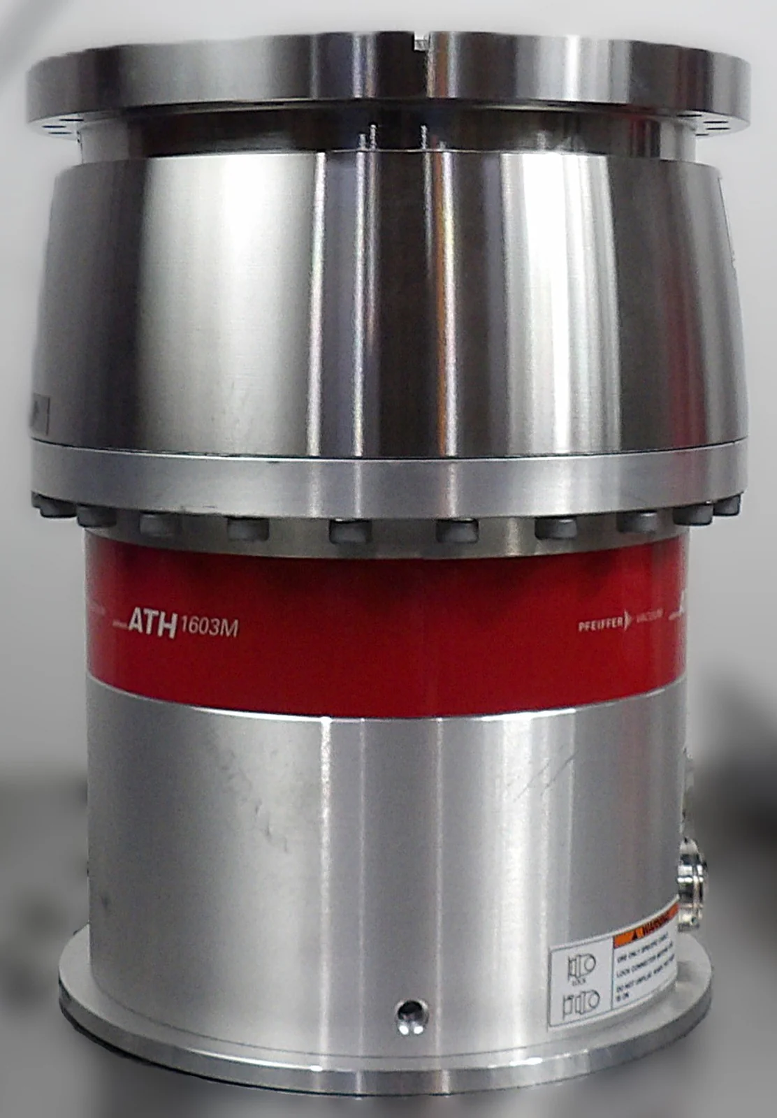 ATH 1603M Pfeiffer Vacuum Y25221B0 Turbomolecular Pump with Cable Working - Image 4