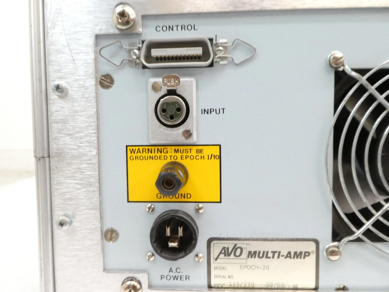 AVO Multi-Amp EPOCH-20 High-Current Output Unit Untested Spare Surplus - Image 7