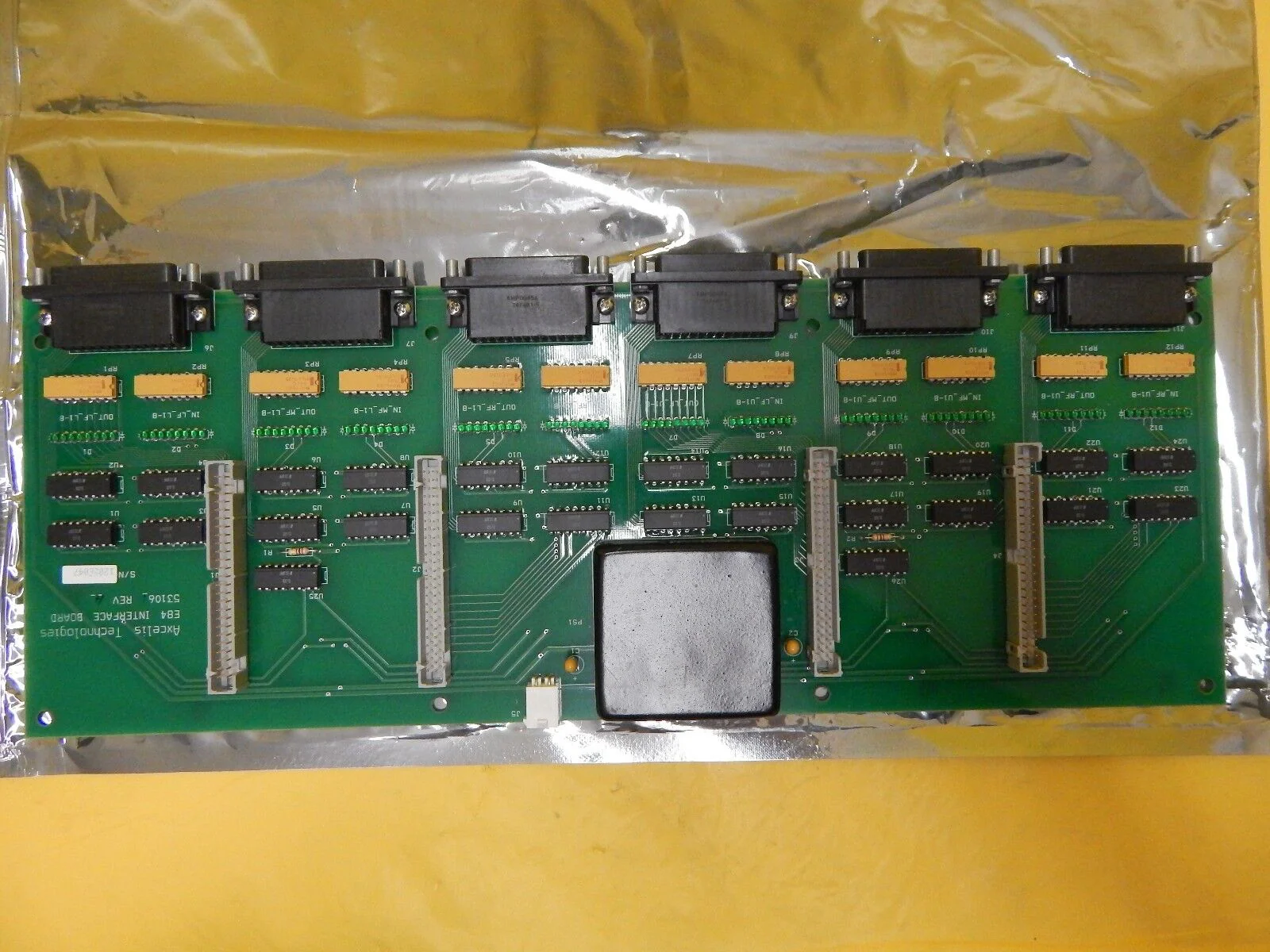 Axcelis Technologies 531061 E84 Interface Board Backplane PCB 531051 Used - Image 4