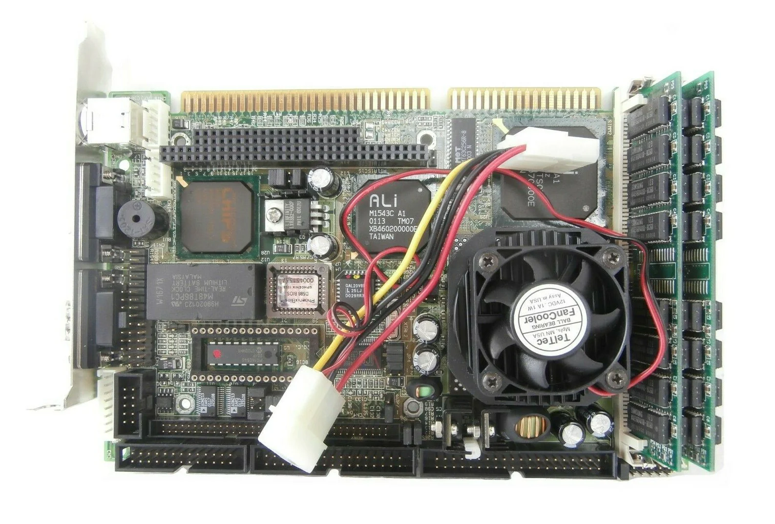 Axiomtek SBC8252 SBC Single Board Computer Pentium CPU PCB Card Rev. A1 Working - Image 2