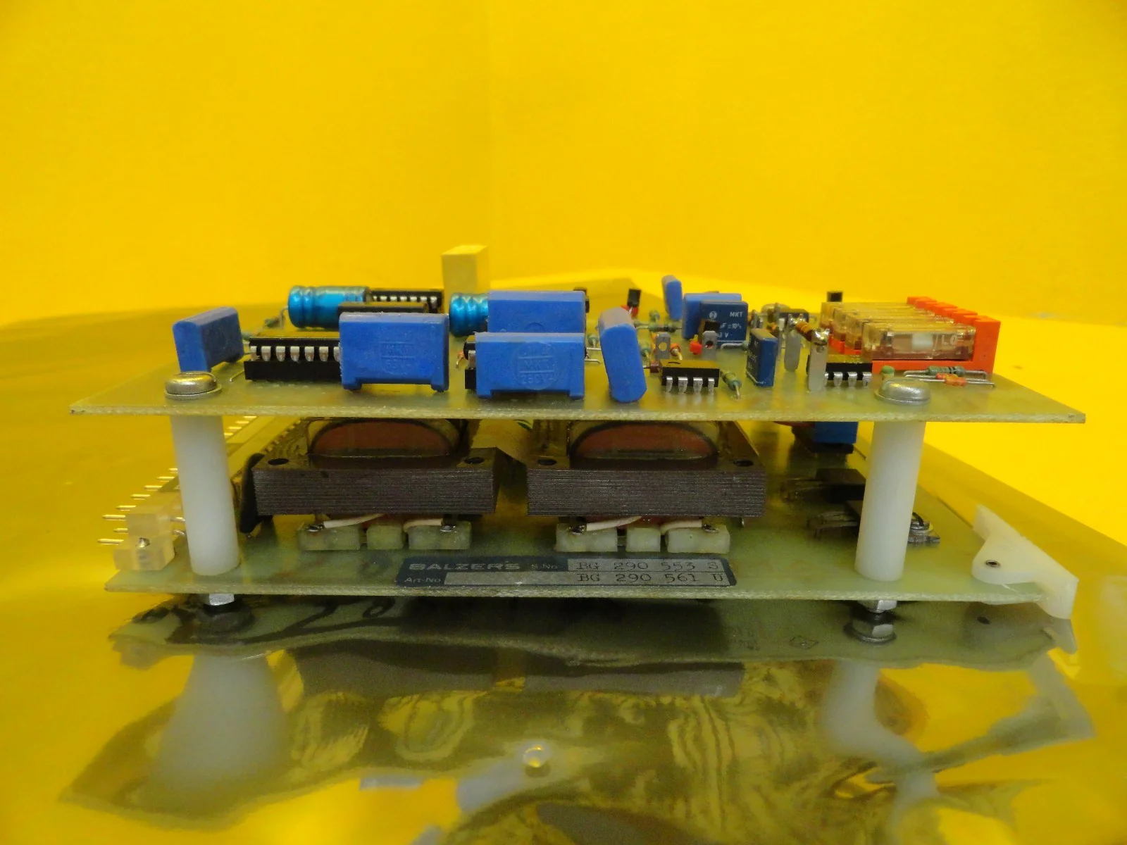Balzers BG 290 561 U Transformer PCB Card BG 290 564 U Used Working - Image 4