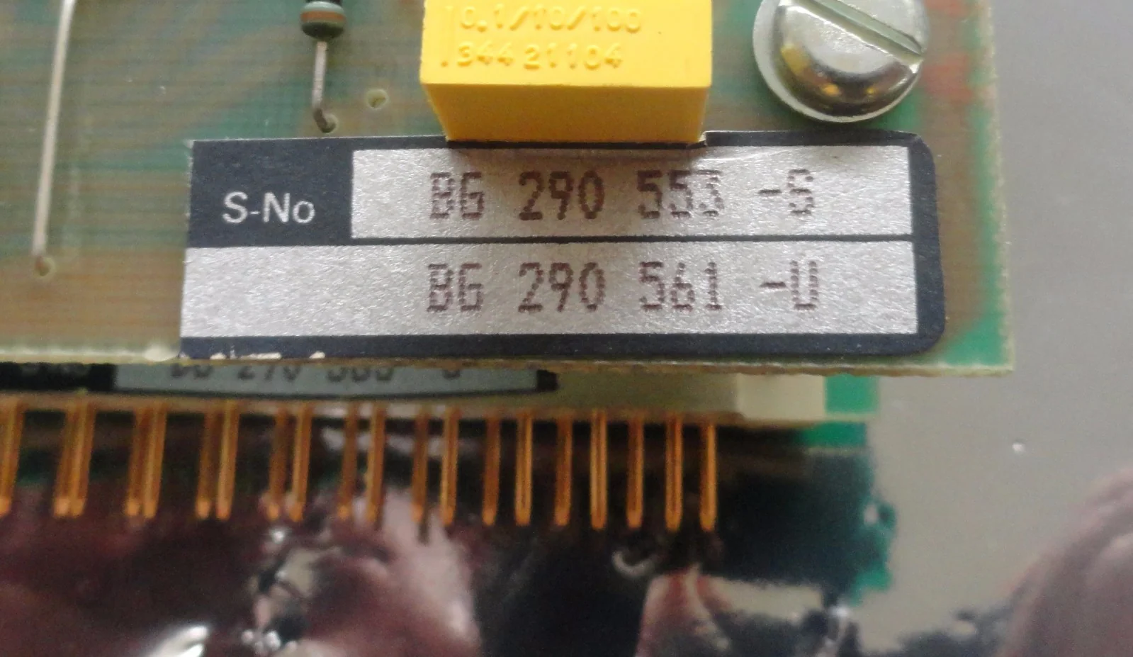 Balzers BG 290 561 U Transformer PCB Card BG 290 565 U Used Working - Image 2