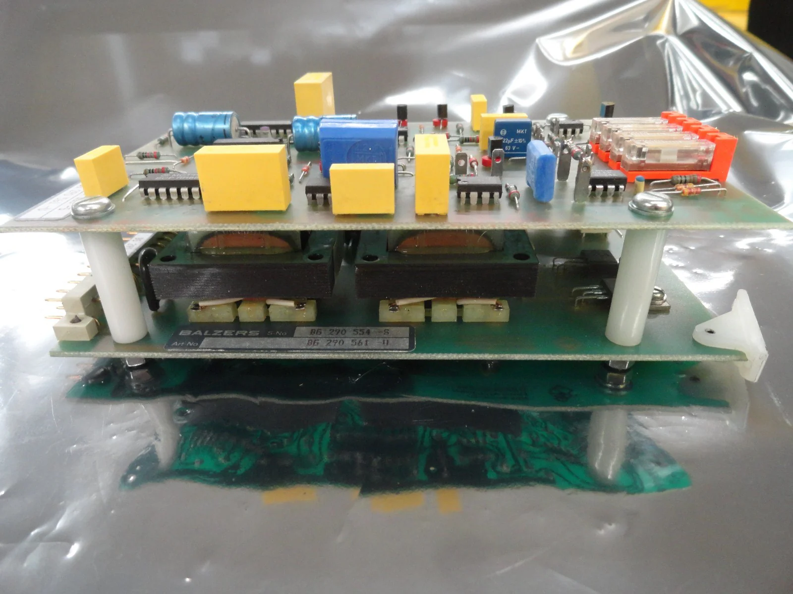 Balzers BG 290 561 U Transformer PCB Card BG 290 565 U Used Working - Image 4