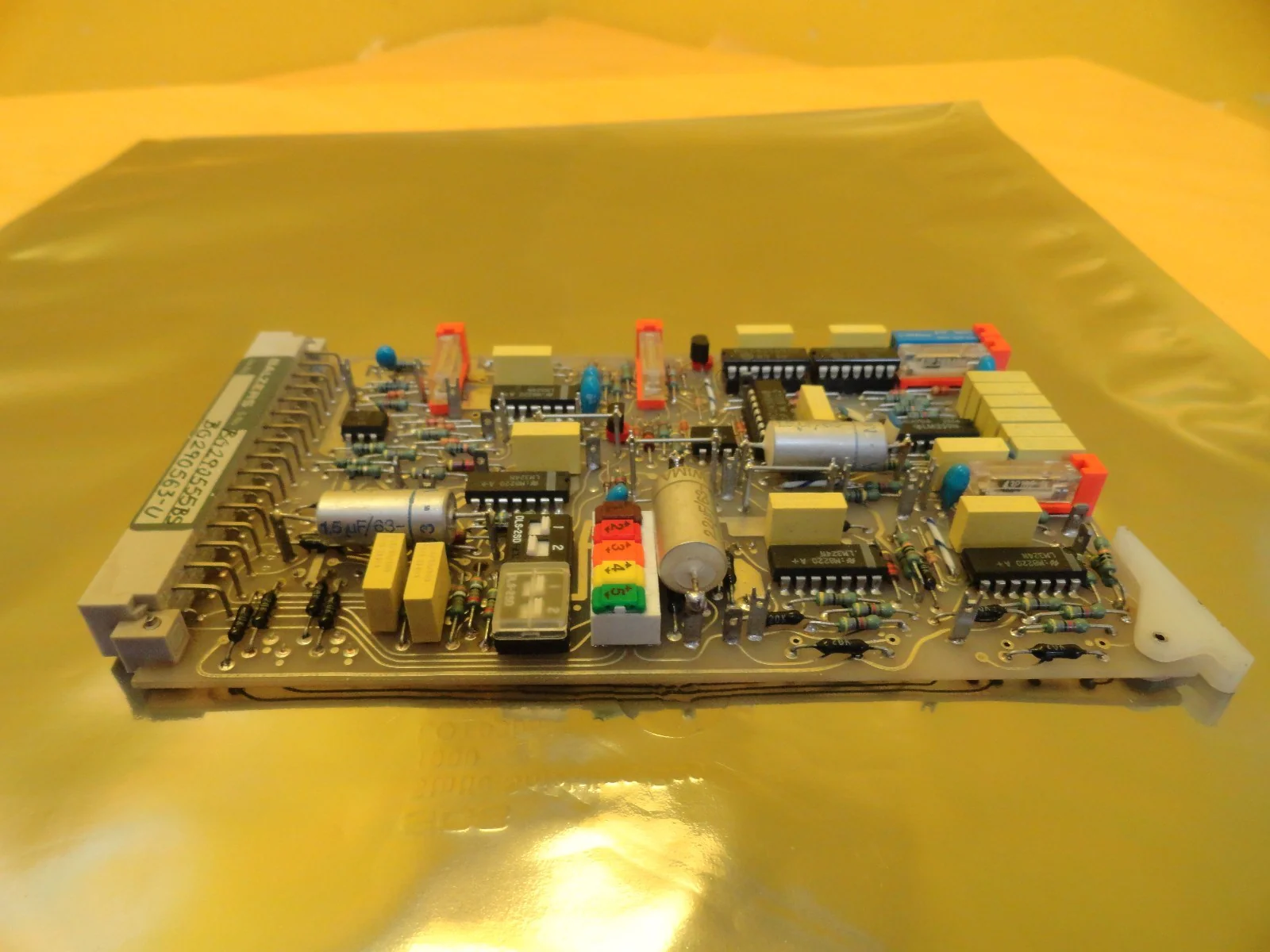 Balzers BG 290 563 U Potentiometer Switch PCB Card BG290563-U Used Working - Image 3
