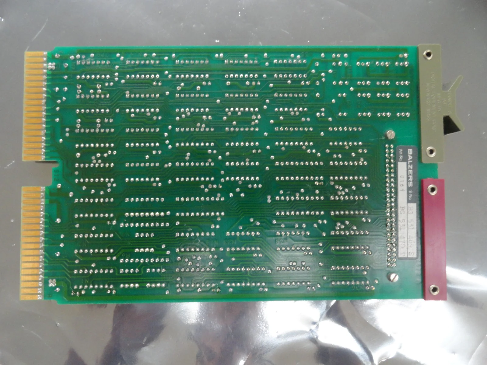Balzers BG 531 470 T Panel Interface LSI 11 PCB Card BG531470T Used Working - Image 6