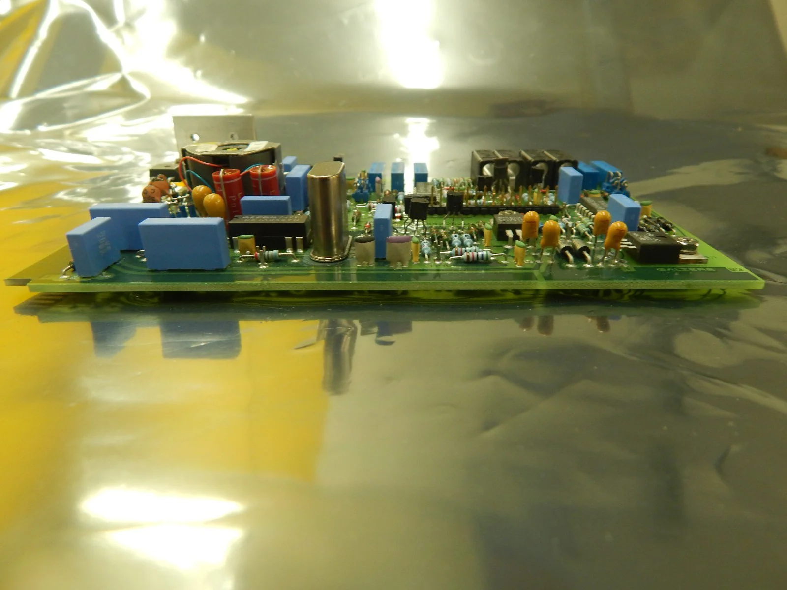 Balzers BG 541 087-S/B Partial Pressure Gauge PCB Card RF 064 Used Working - Image 6