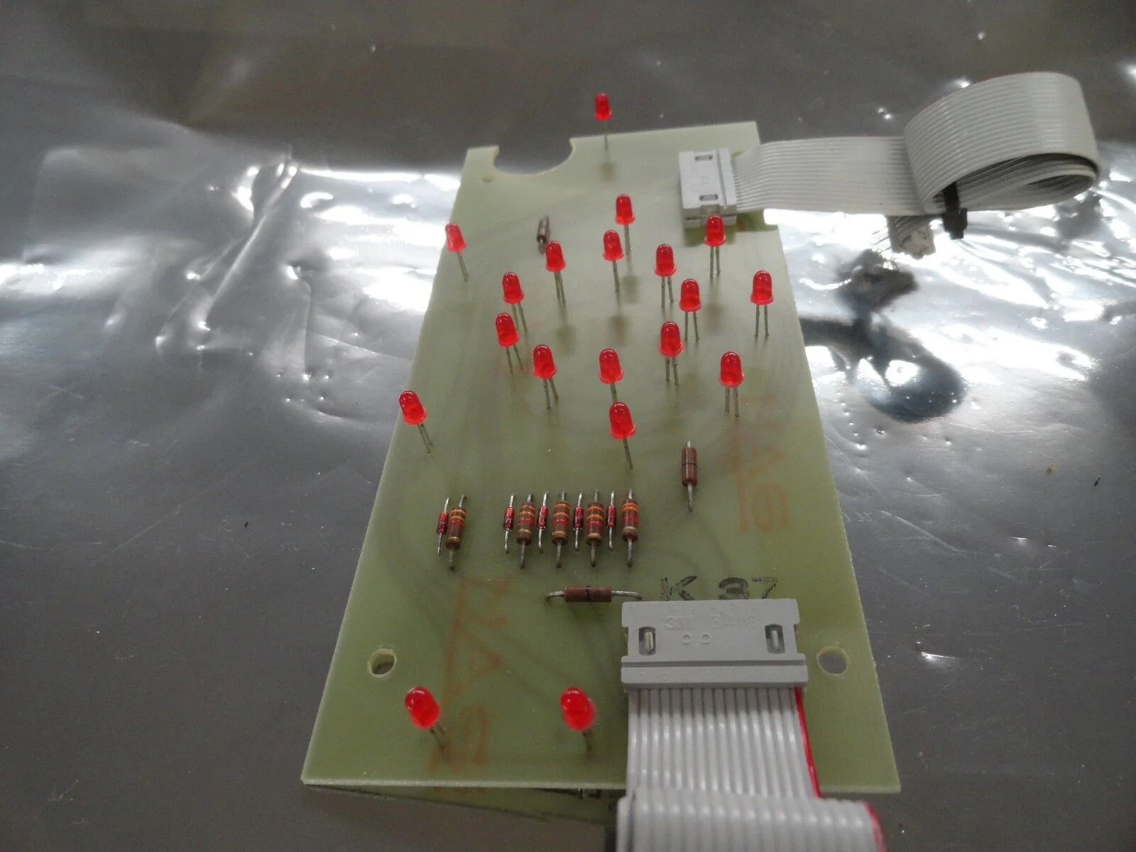 Balzers BG 542 233 T Shutter Control Display PCB Board BG 542 236 Used Working - Image 4