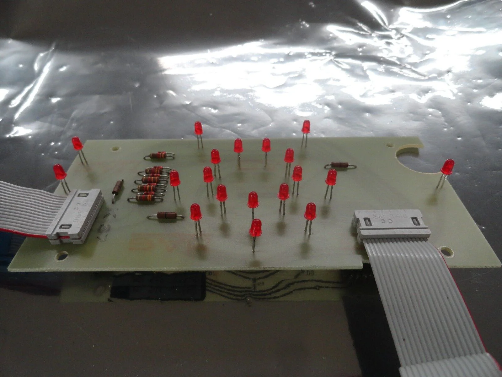 Balzers BG 542 233 T Shutter Control Display PCB Board BG 542 236 Used Working - Image 5