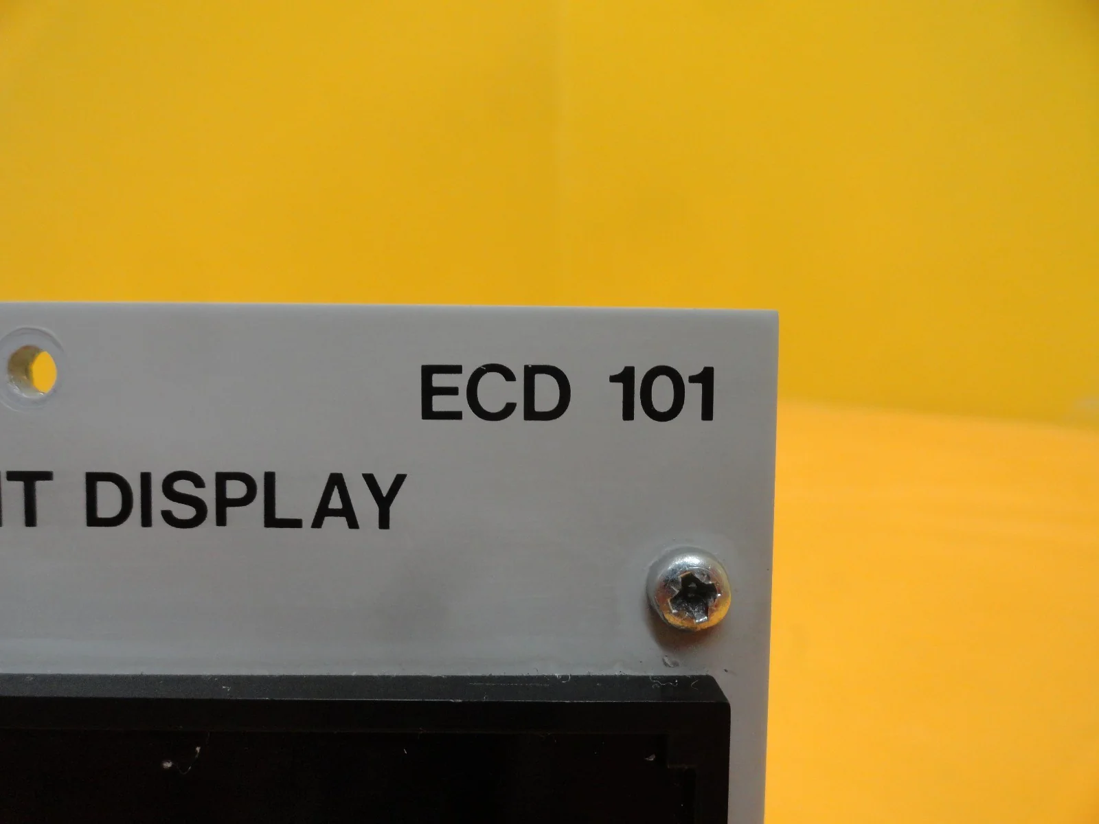 Balzers BG D22 500 Current Display Module ECD 101 ECD101 Used Working - Image 3