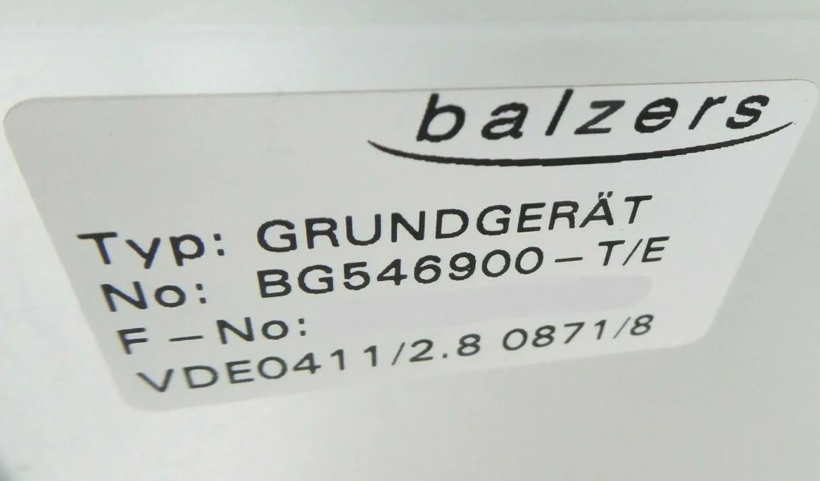 Balzers TPG Vacuum Controller Rack TPG 300 TPG 251 TEL Tokyo Electron Working - Image 7