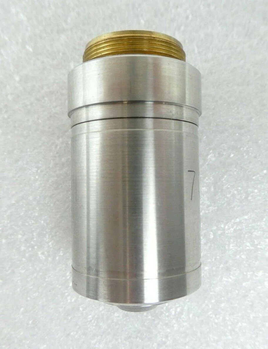 Bio-Rad 70/0.50 Microscope Silver Objective Quaestor Q7 System Working Surplus - Image 4
