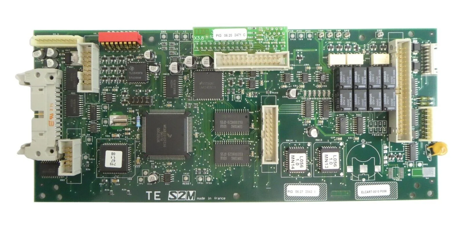 BOC Edwards PIG 06.27 2542 I Turbomolecular Pump Control Interface SCU 750 PCB