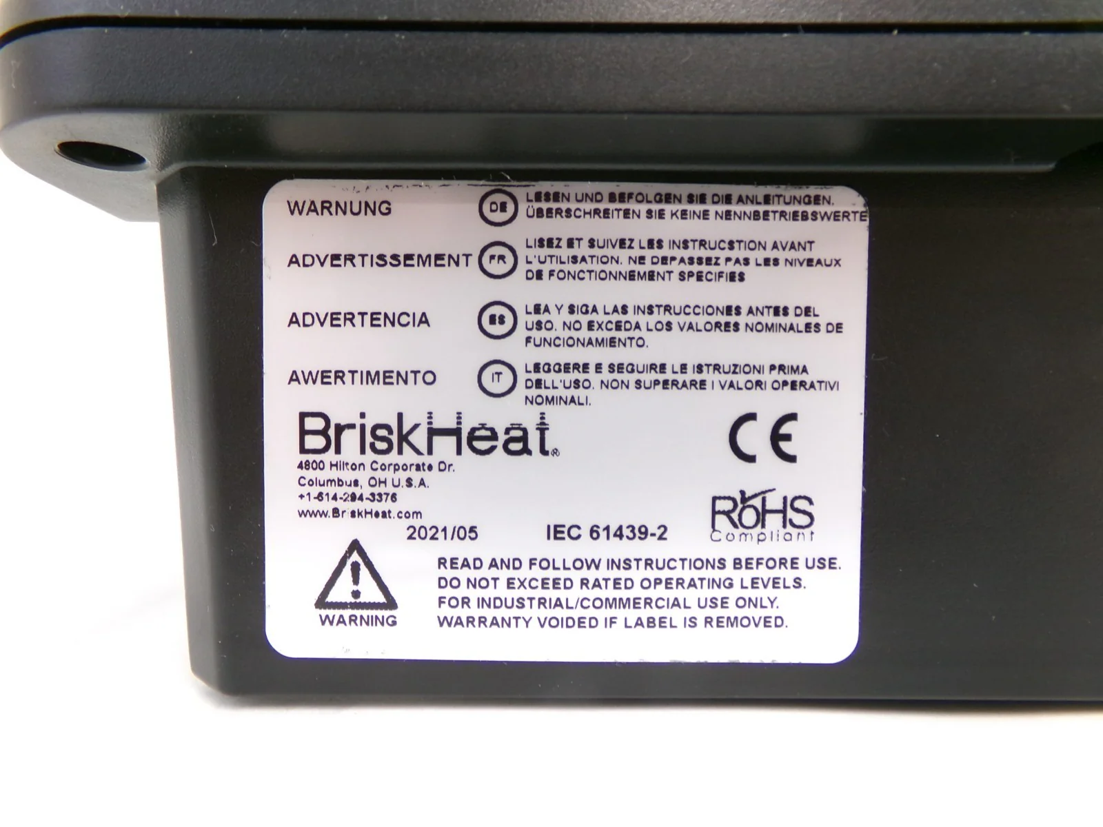 BriskHeat LYNX-OI-10 Digital Tempurature Controller Working - Image 10