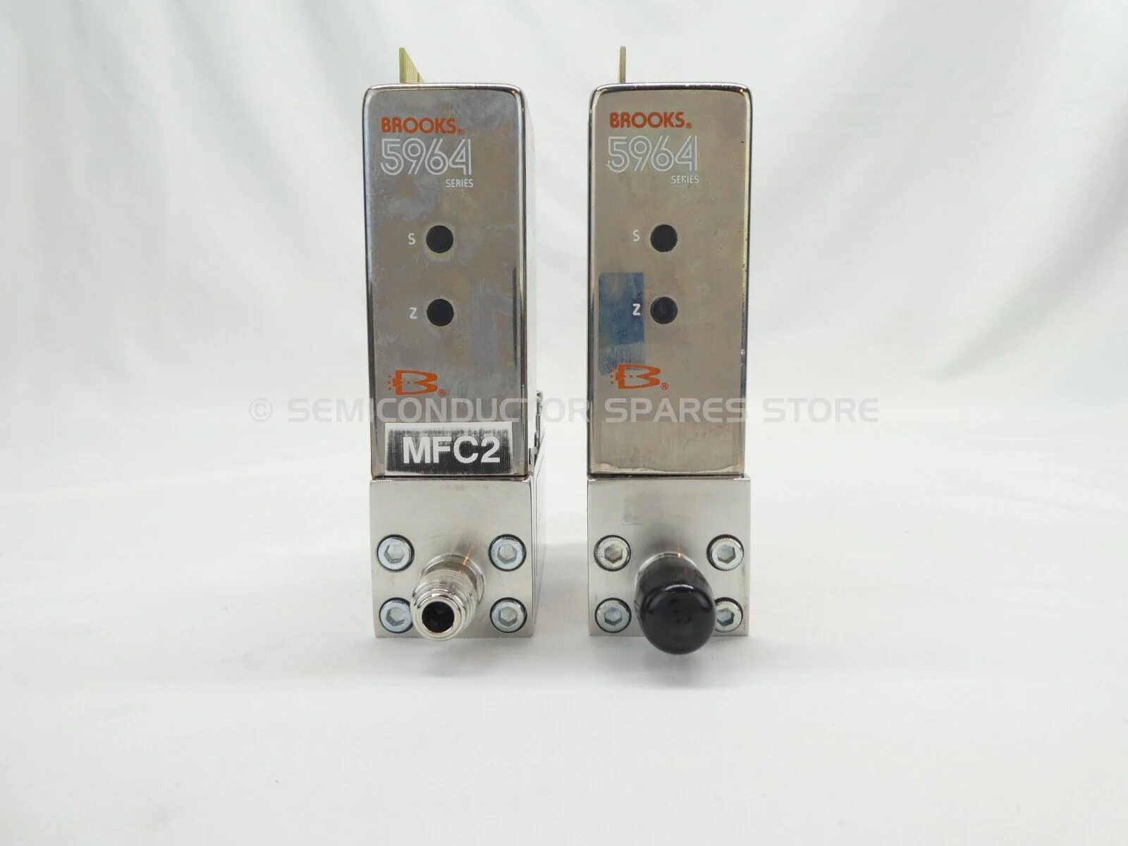 Brooks 01-0624R-022 Mass Flow Controller MFC 5964 N2 Lot of 2 OEM Refurbished - Image 4