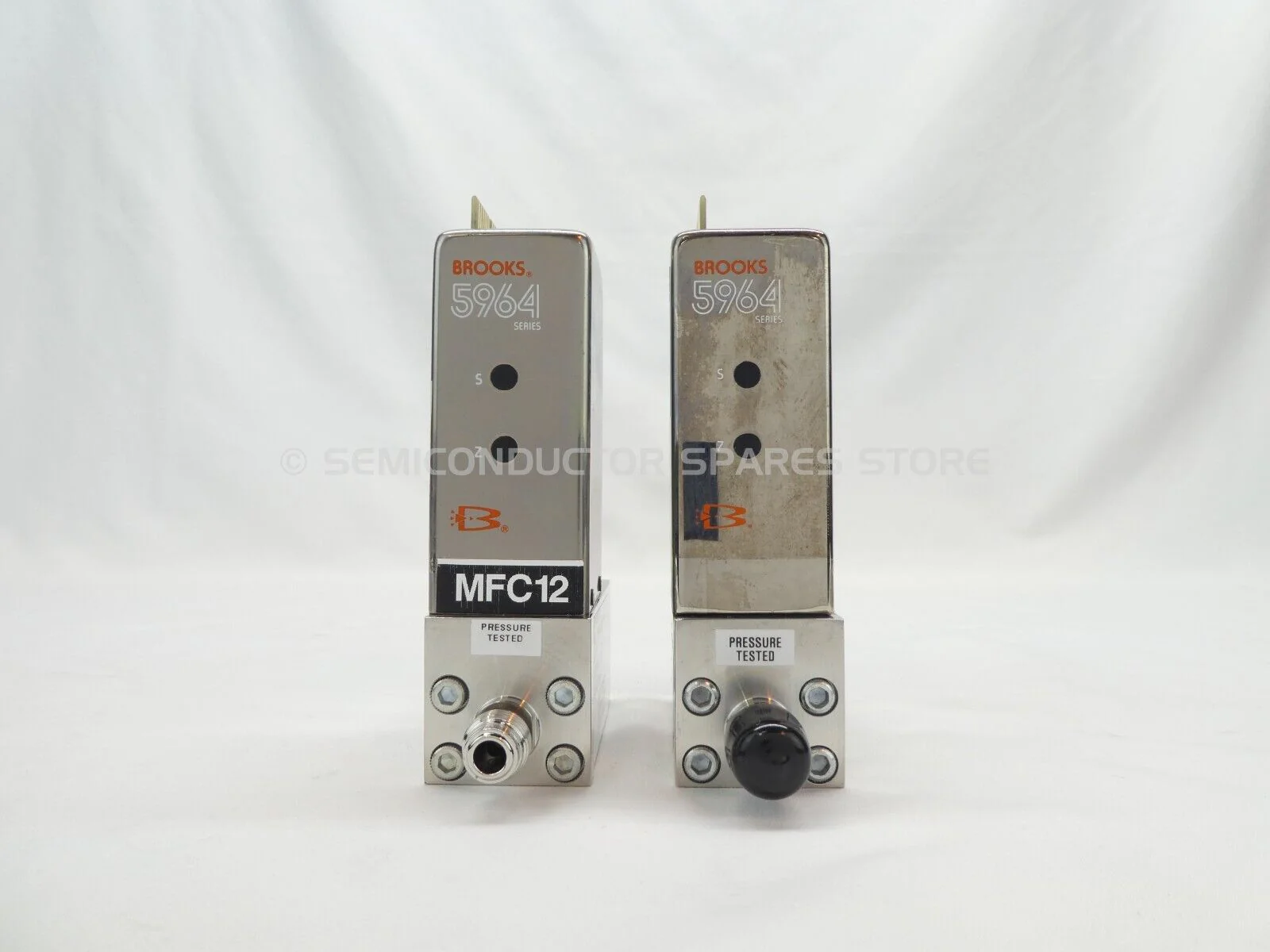 Brooks 02-0624R-031 Mass Flow Controller MFC 5964 N2 Lot of 2 OEM Refurbished - Image 4