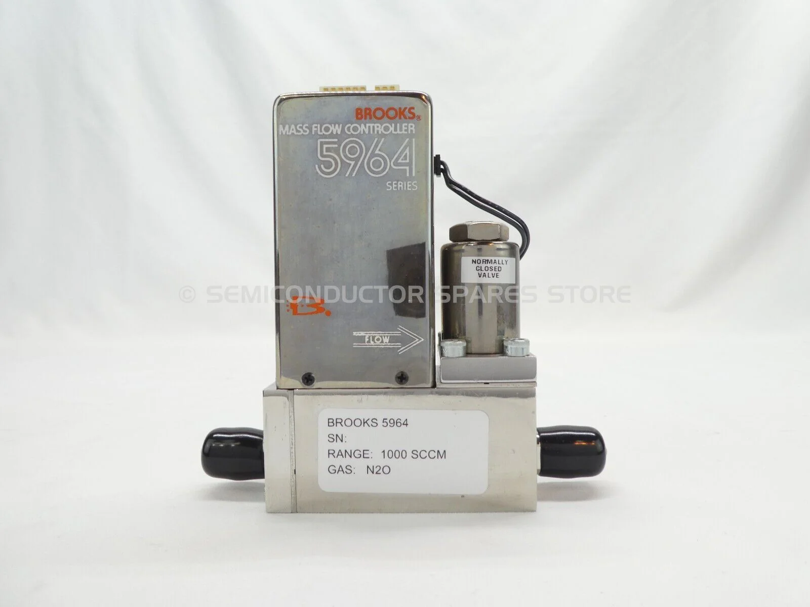 Brooks 5964 Mass Flow Controller MFC 1000 SCCM N2O Lot of 2 OEM Refurbished - Image 10